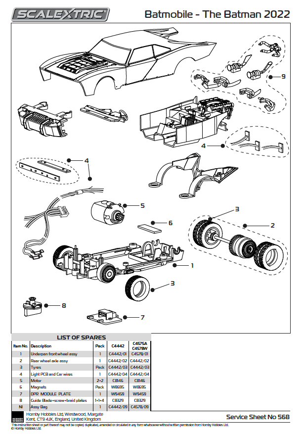 Batmobile - The Batman 2022