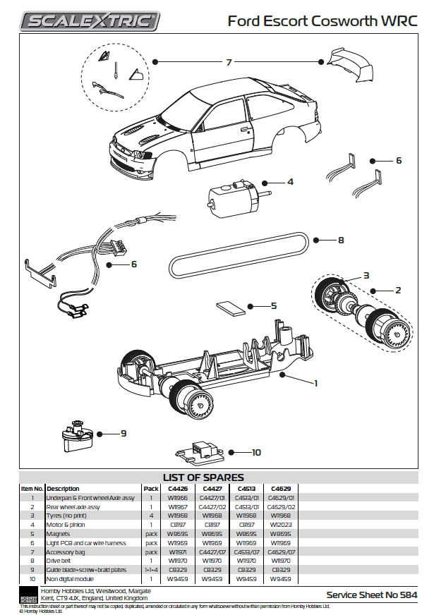 Ford Escort Cosworth - Alister Mcrae