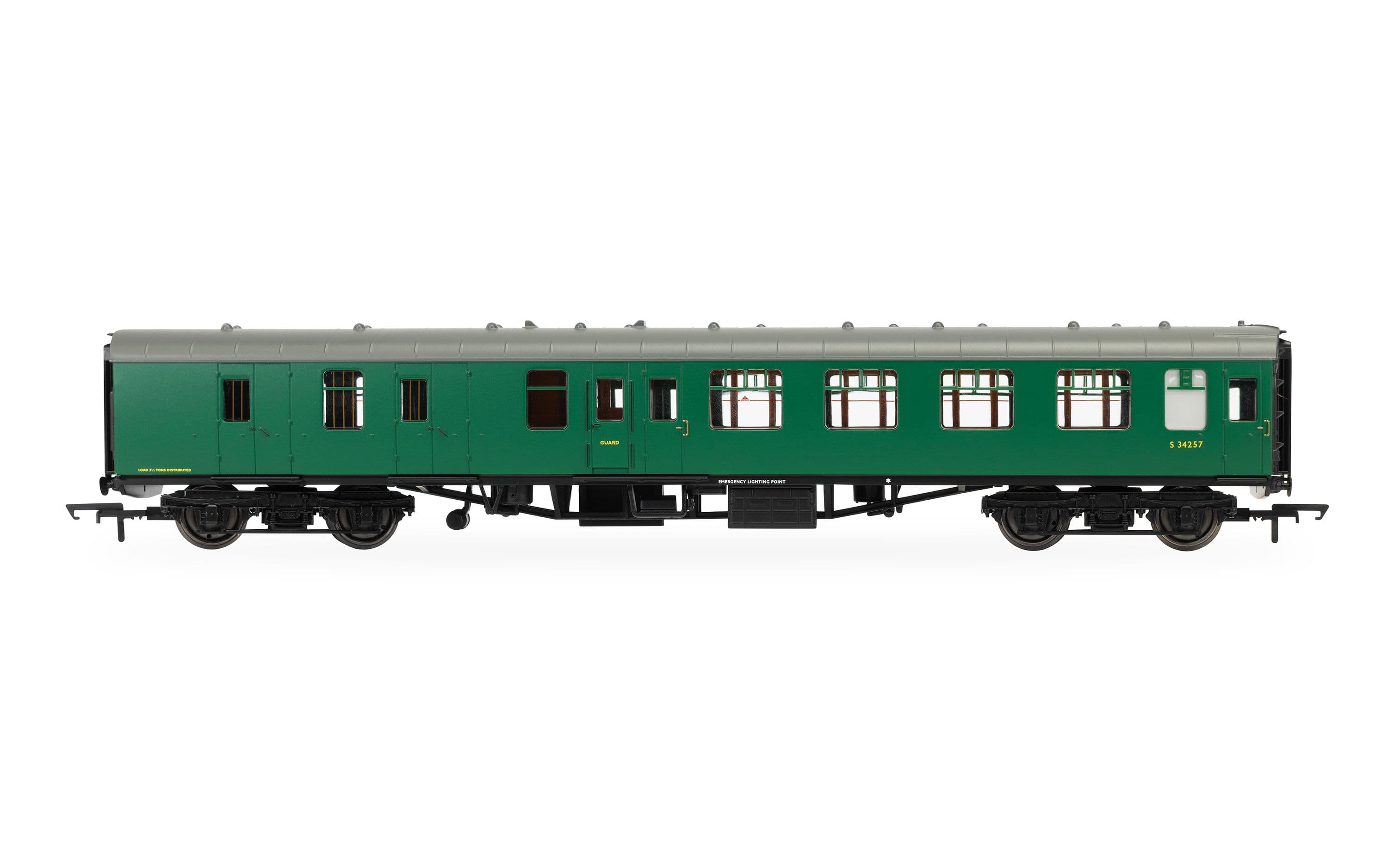 BR - MK1 Corridor - S34257 - Brake Second Coach