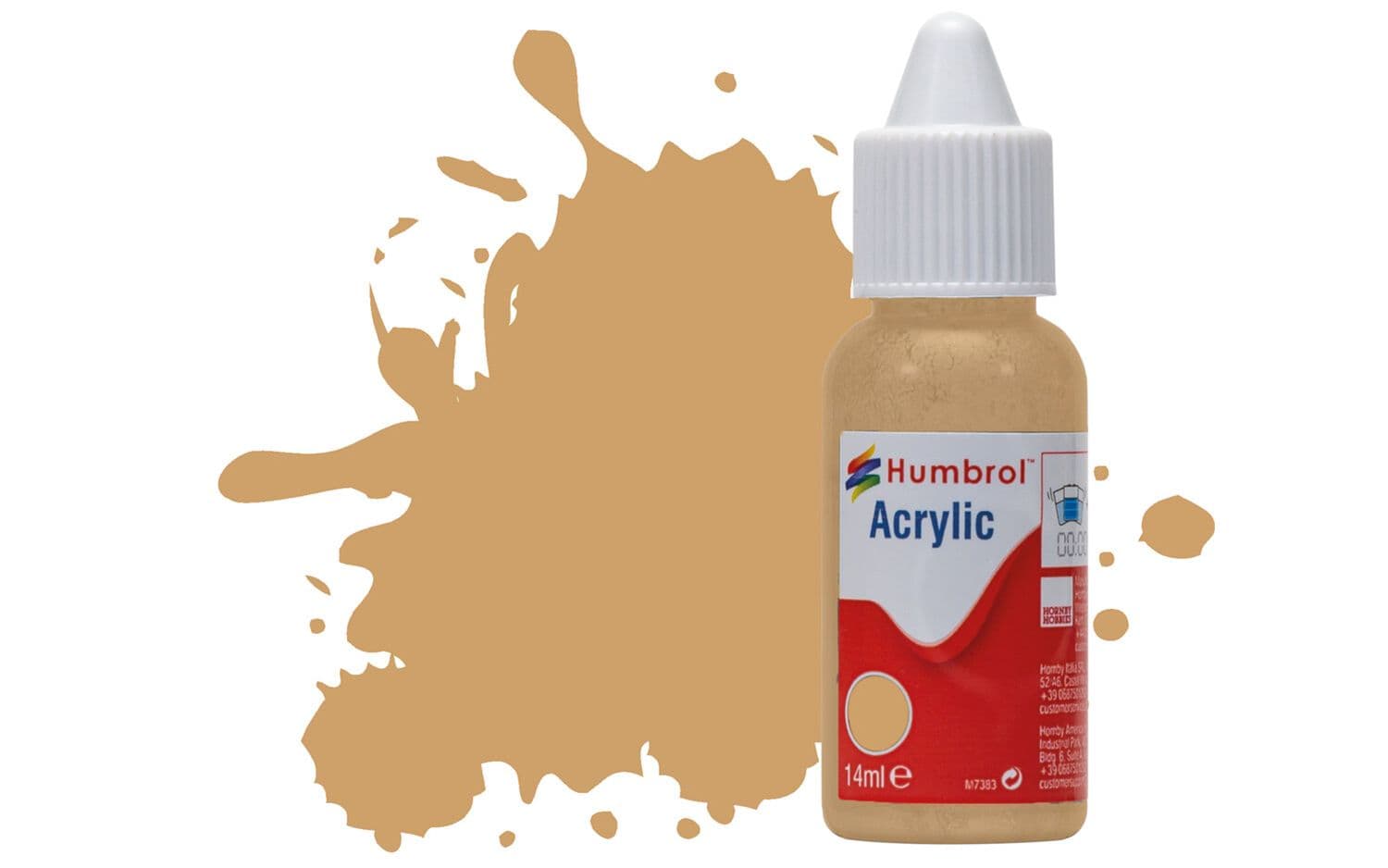 Acrylic Paint: 94 - Brown Yellow - Matt - (14ml)