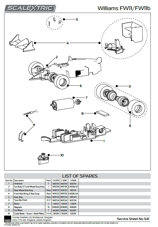 Williams FW11 - 1986 British Grand Prix - Nigel Mansell