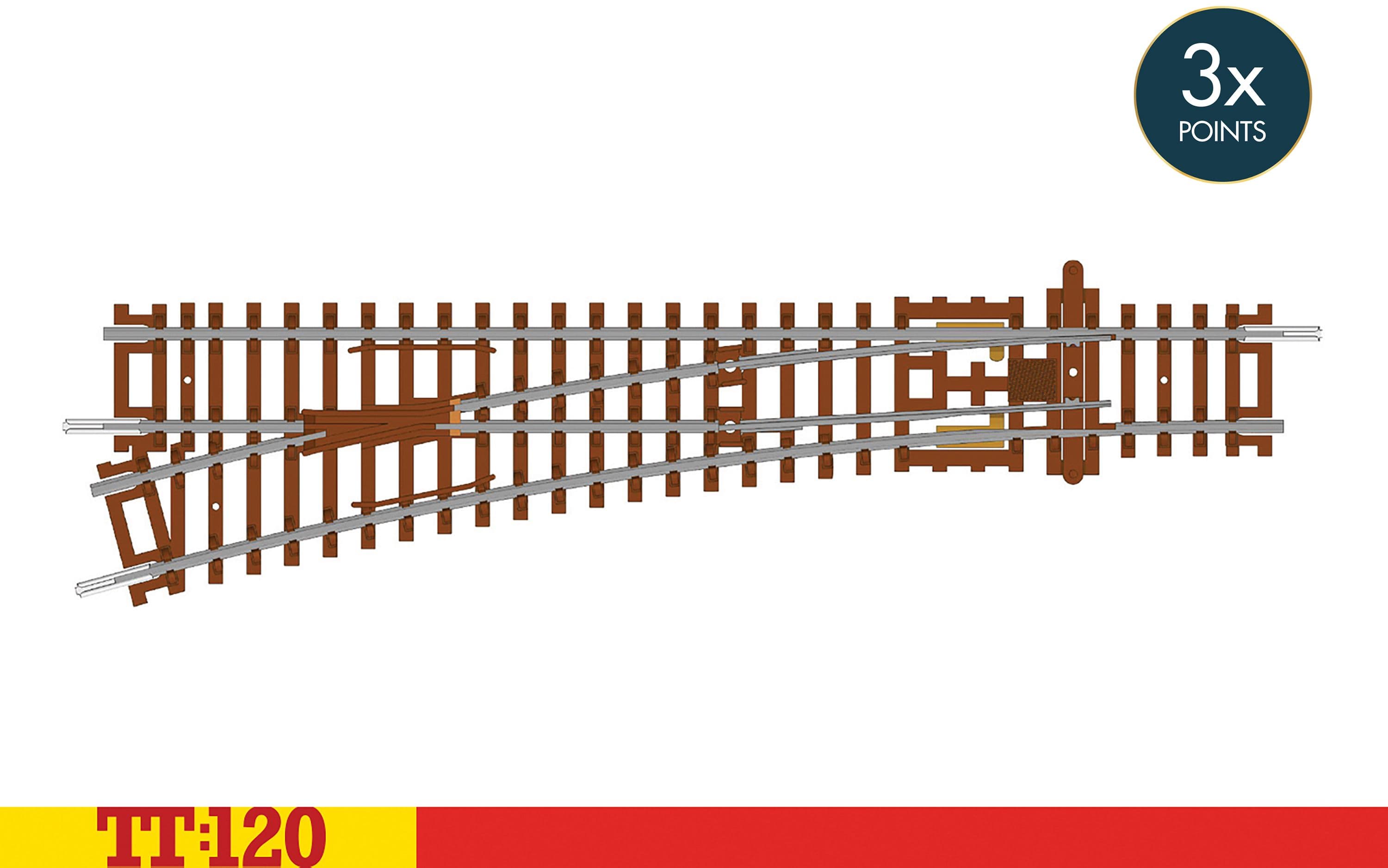 Left Hand Point 166mm 15° 631mm
