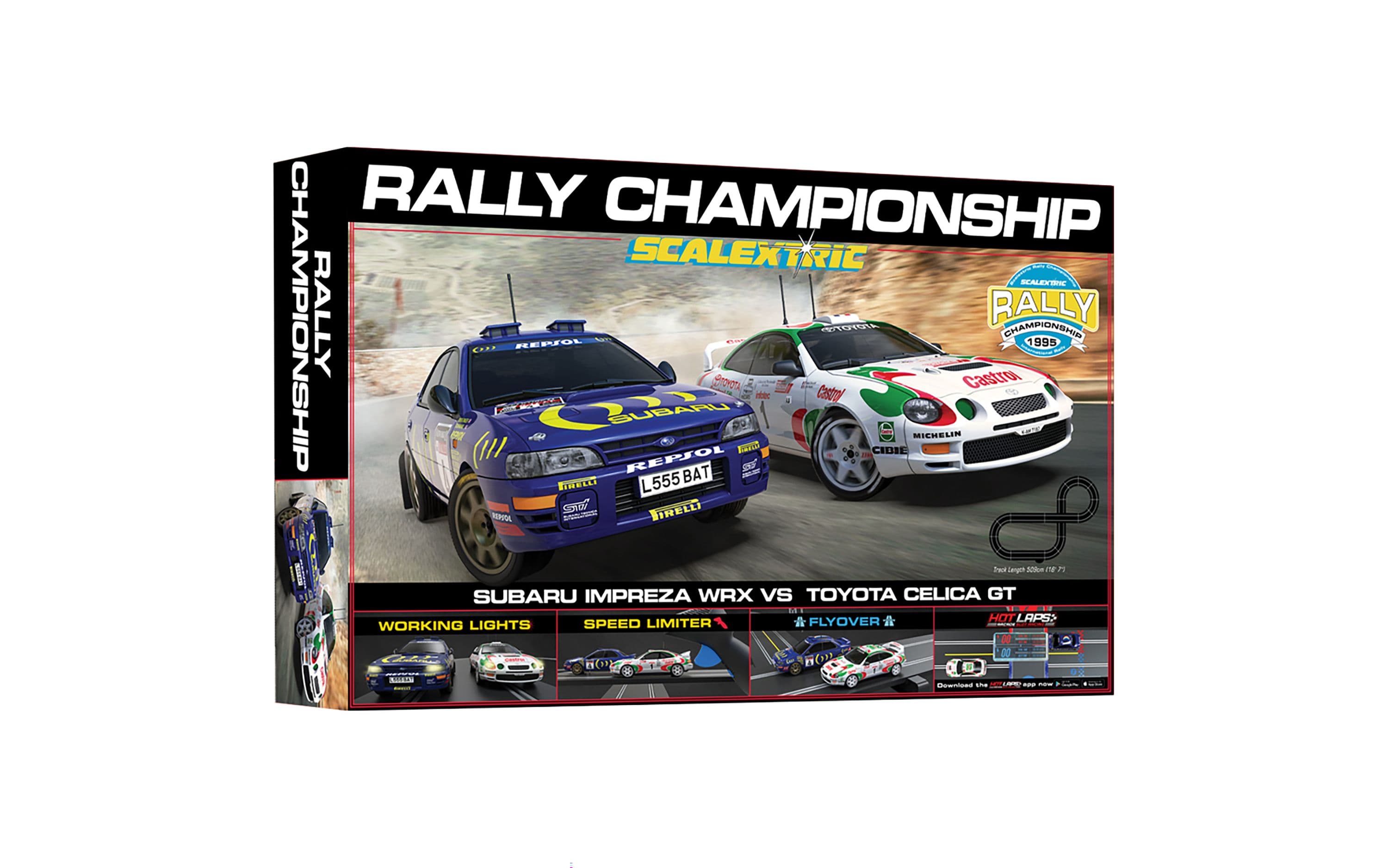Scalextric Rally Championship - Retro Race Set