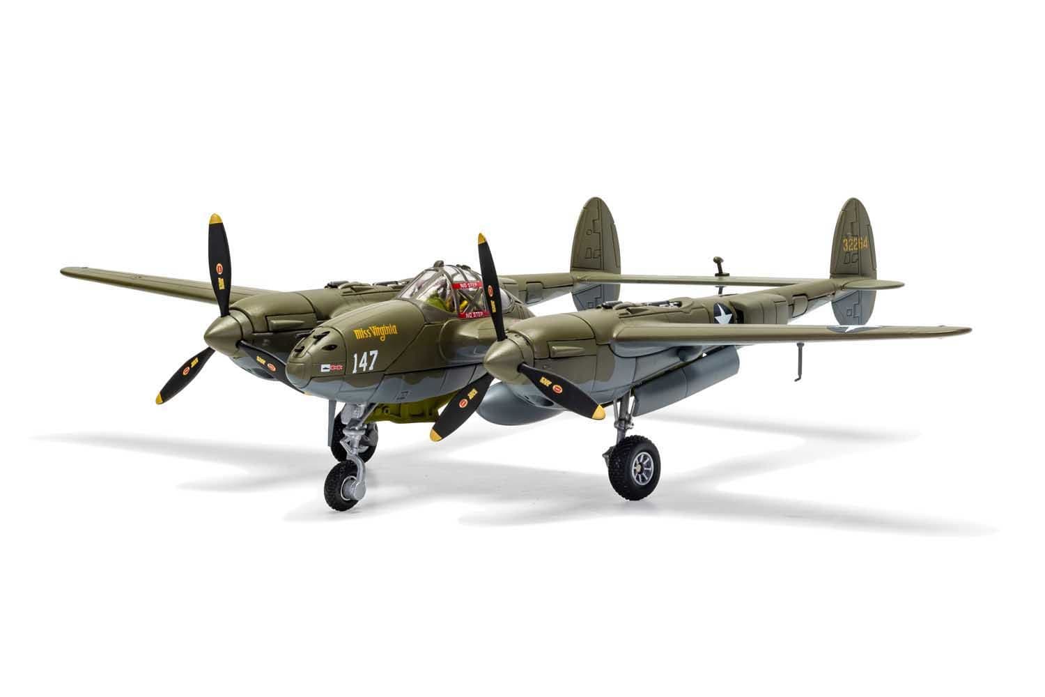 Lockheed P-38G Lightning 43-2264 'Miss Virginia', 339th FS, 347th FG, 'Operation Vengeance', 1943