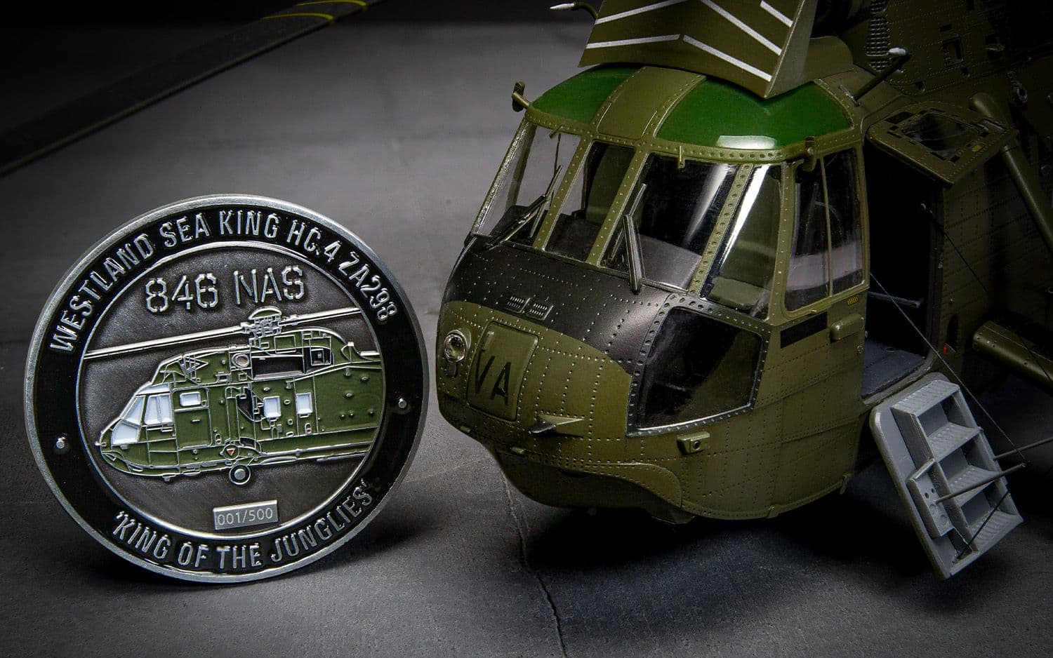 Westland Sea King HC.4 + Collecter Coin