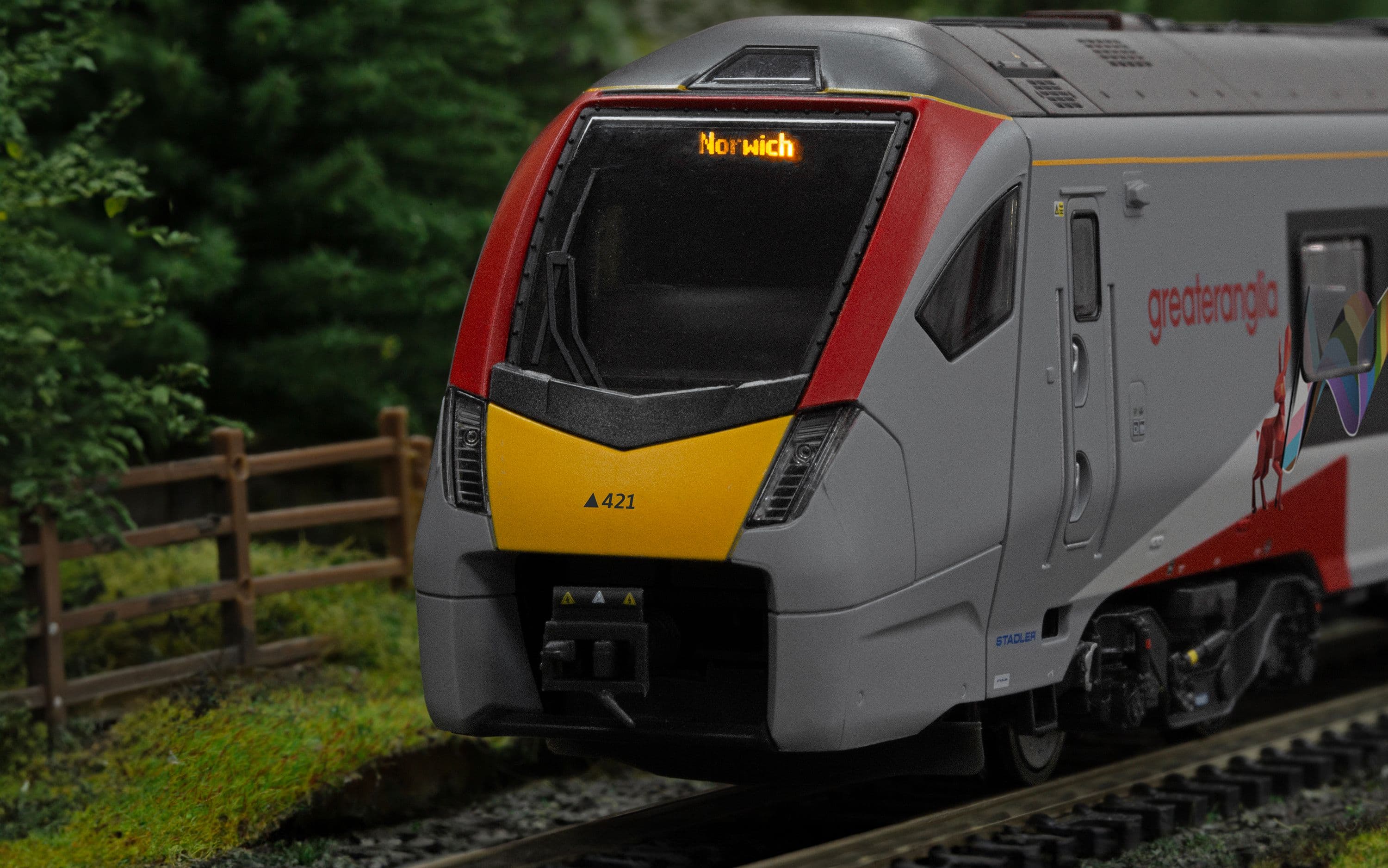 Greater Anglia - Class 755/4 'FLIRT' - 4 Car Train Pack (Pride Livery)