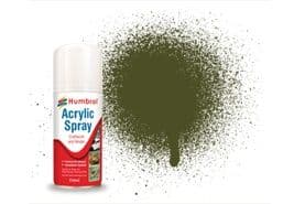 Acrylic Spray: 155 - Olive Drab - Matt - (150ml)