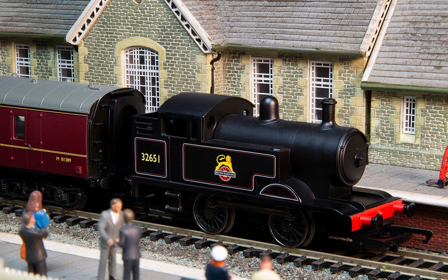 RailRoad BR, 0-4-0 Tank Engine, 32651 - Era 4