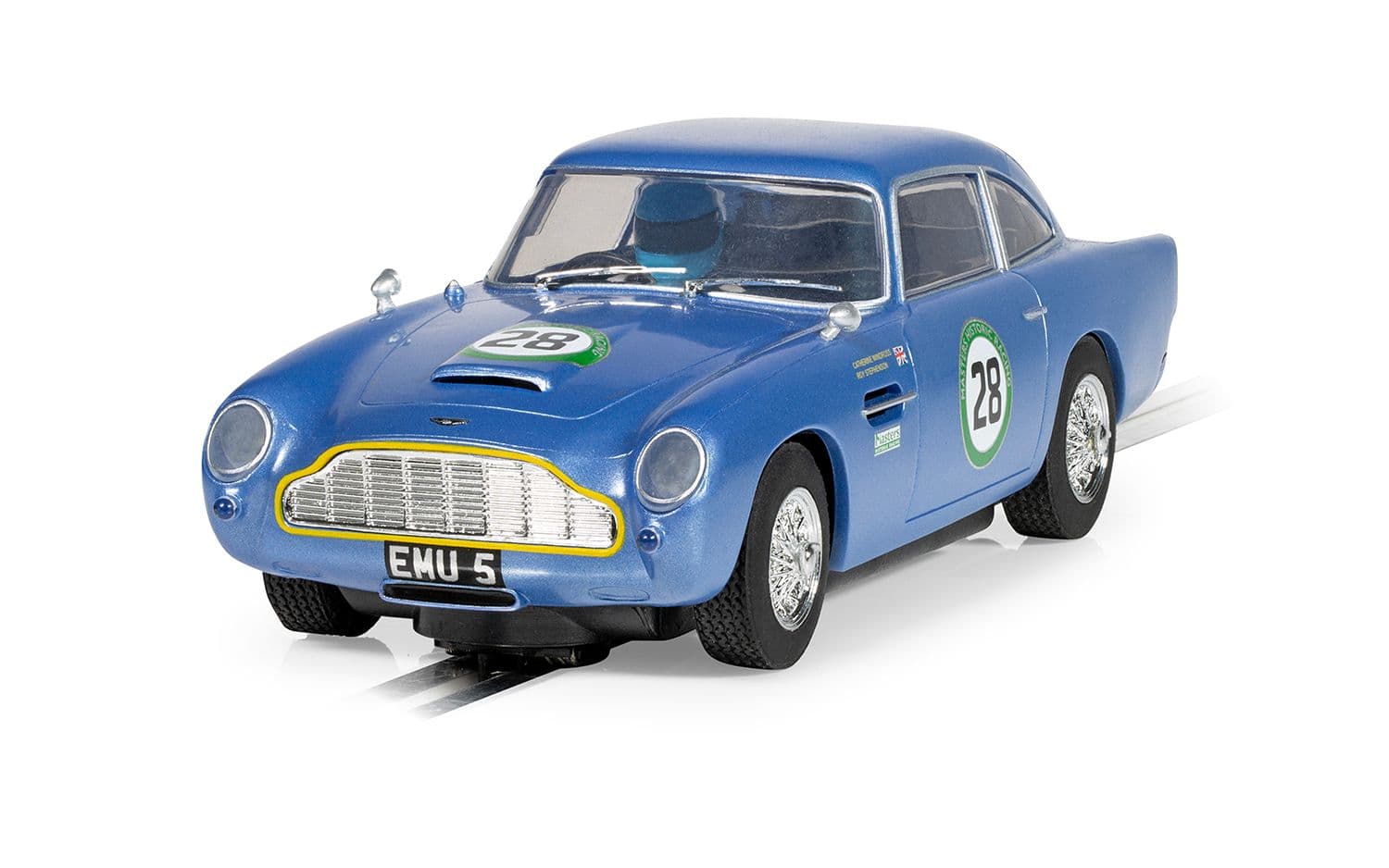 Aston Martin DB5 - Blue / Yellow - Historic GT Racing