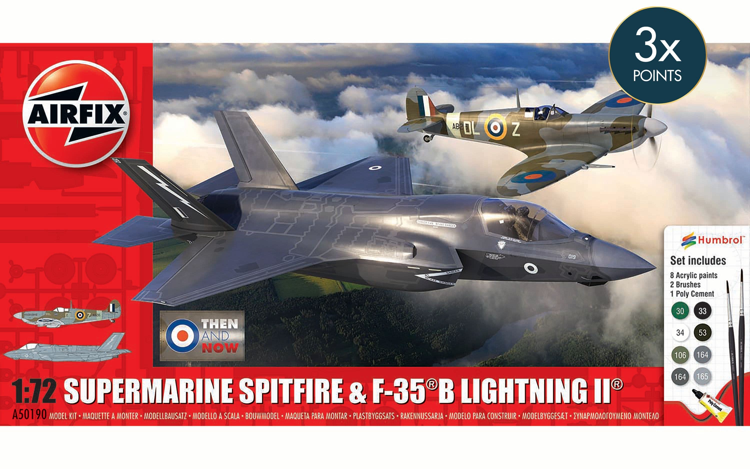 Supermarine Spitfire &amp; F-35B Lightning II 'Then and Now'