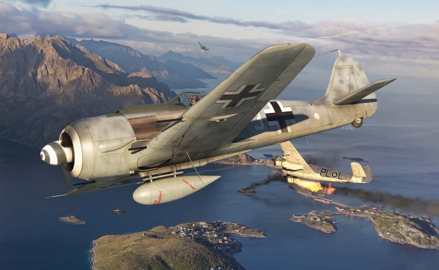 A01020A Focke Wulf Fw190-A8