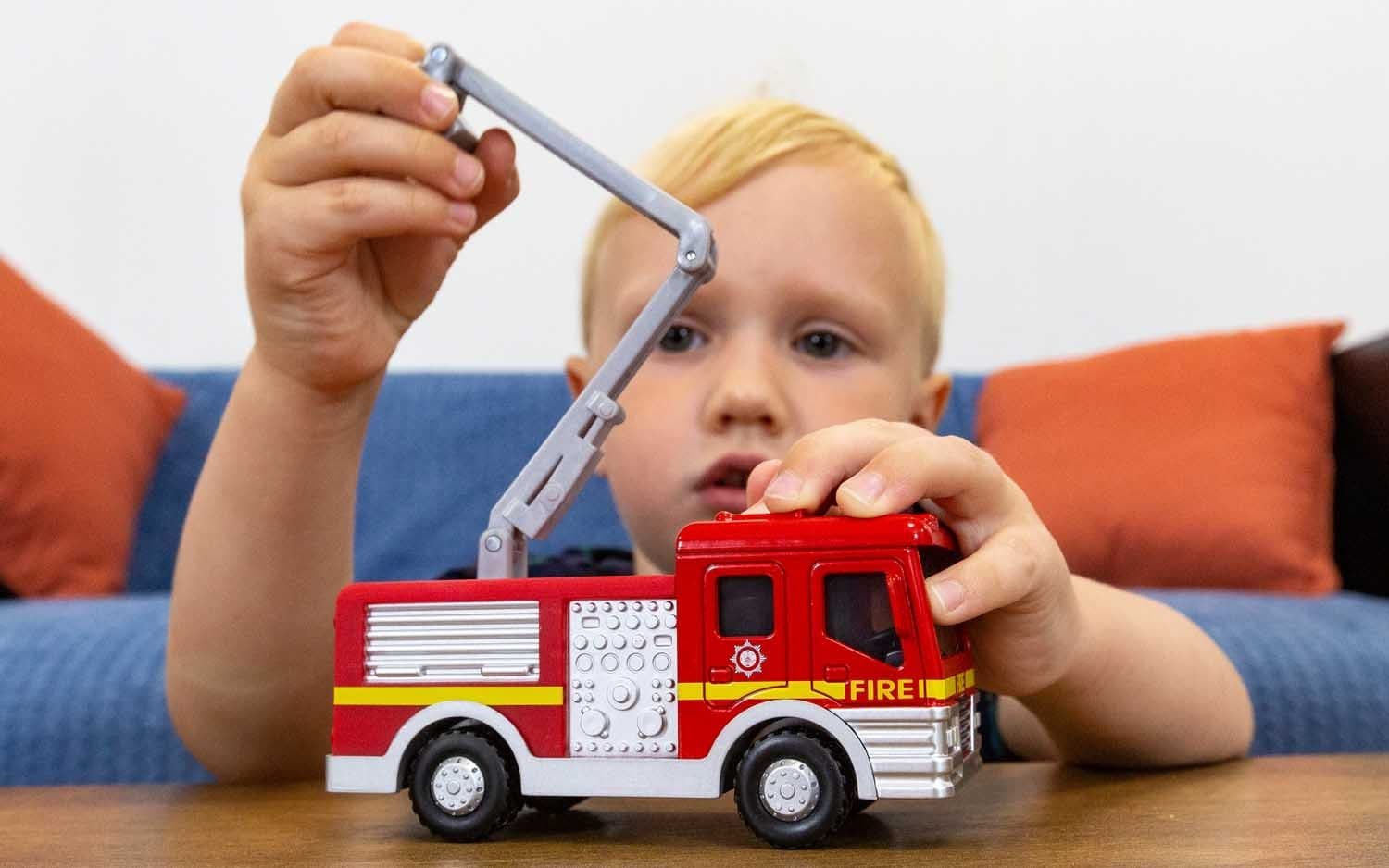 CHUNKIES Fire Crane Truck UK