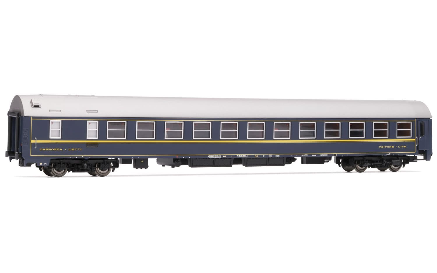 FS, sleeping car type MU 1973, ex CIWL livery, period V