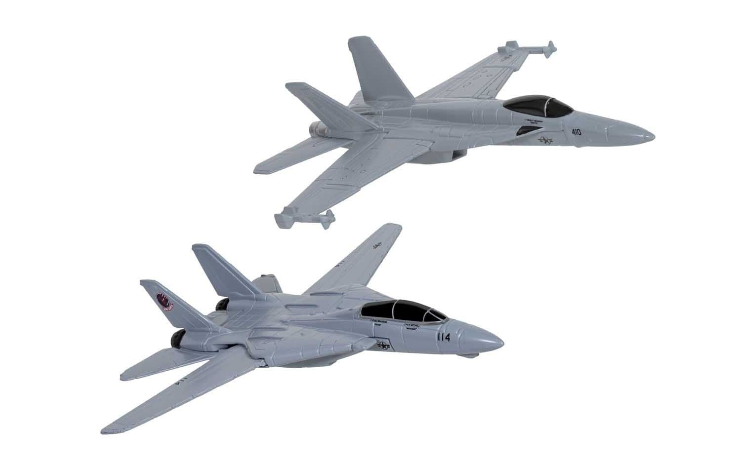 Maverick™ &amp; Goose's F-14 TOMCAT® (Top Gun, 1986) &amp; Rooster's F/A-18 SUPER HORNET® (Top Gun Maverick, 2021)