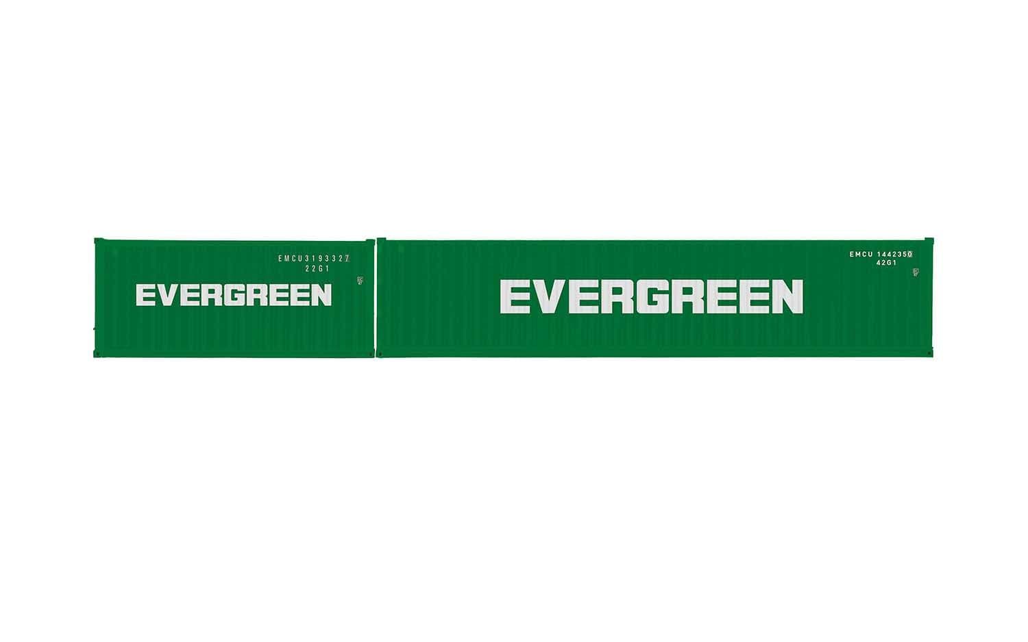 Evergreen, Container Pack, 1 x 20 and 1 x 40 Containers - Era 11
