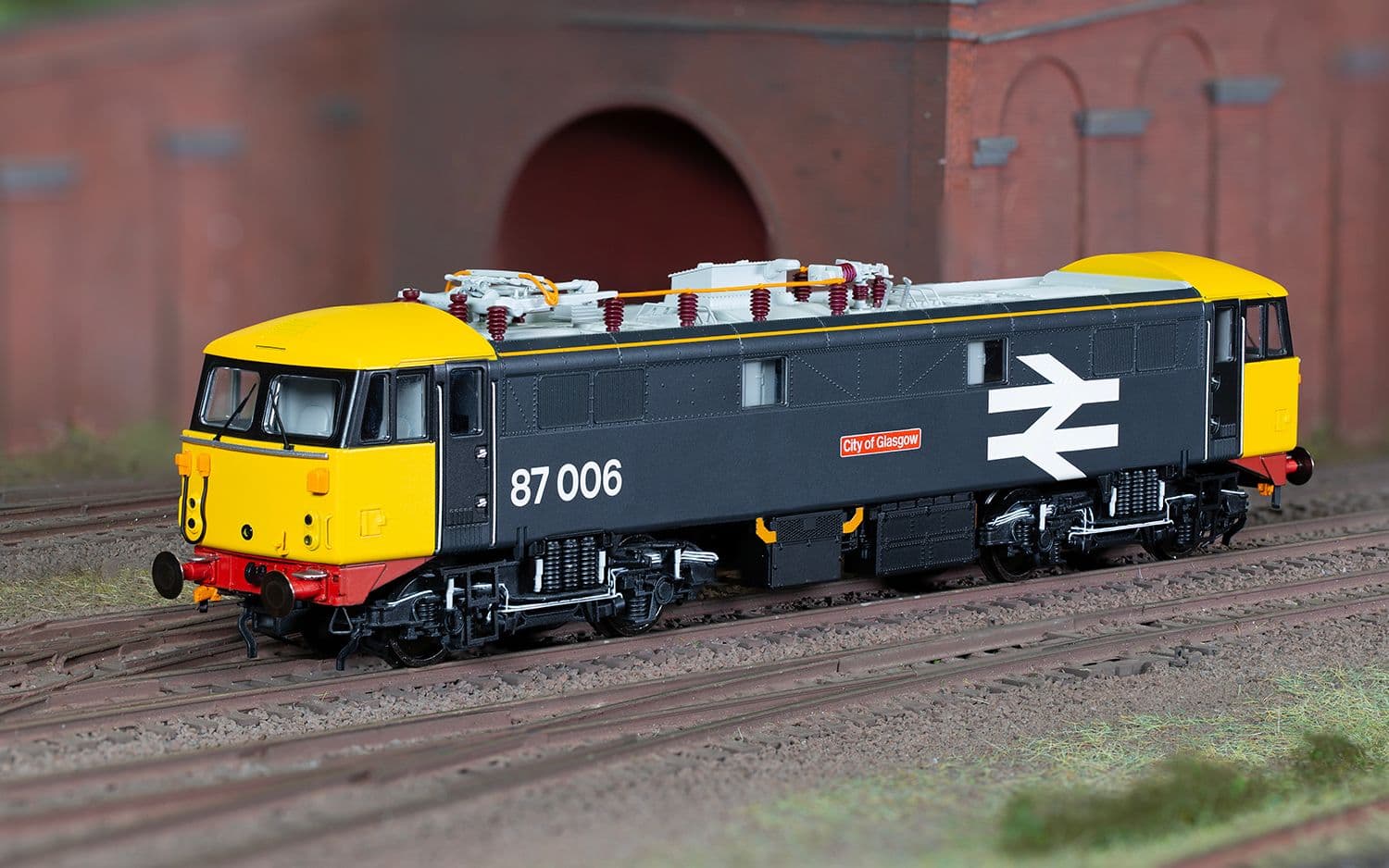 BR, Class 87, Bo-Bo, 87006 'City of Glasgow' - Era 8
