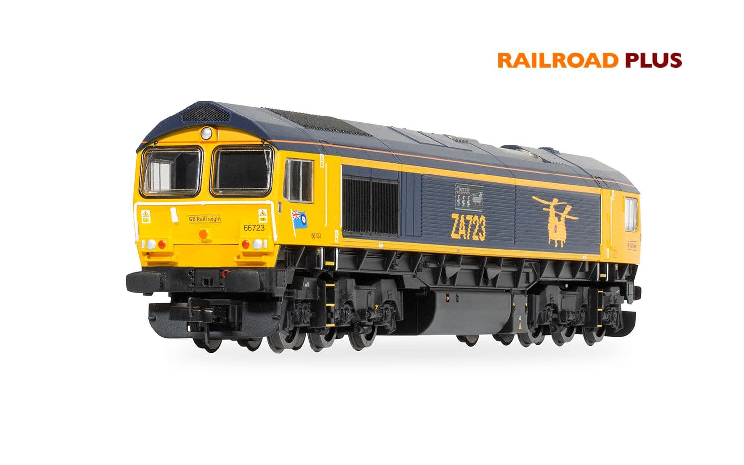 RailRoad Plus: GBRf - Class 66- 66723 'Chinook'