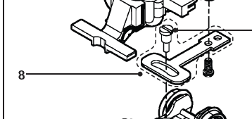 bogie frame, Duke of Gloucester Bogie Bracket (R3168)
