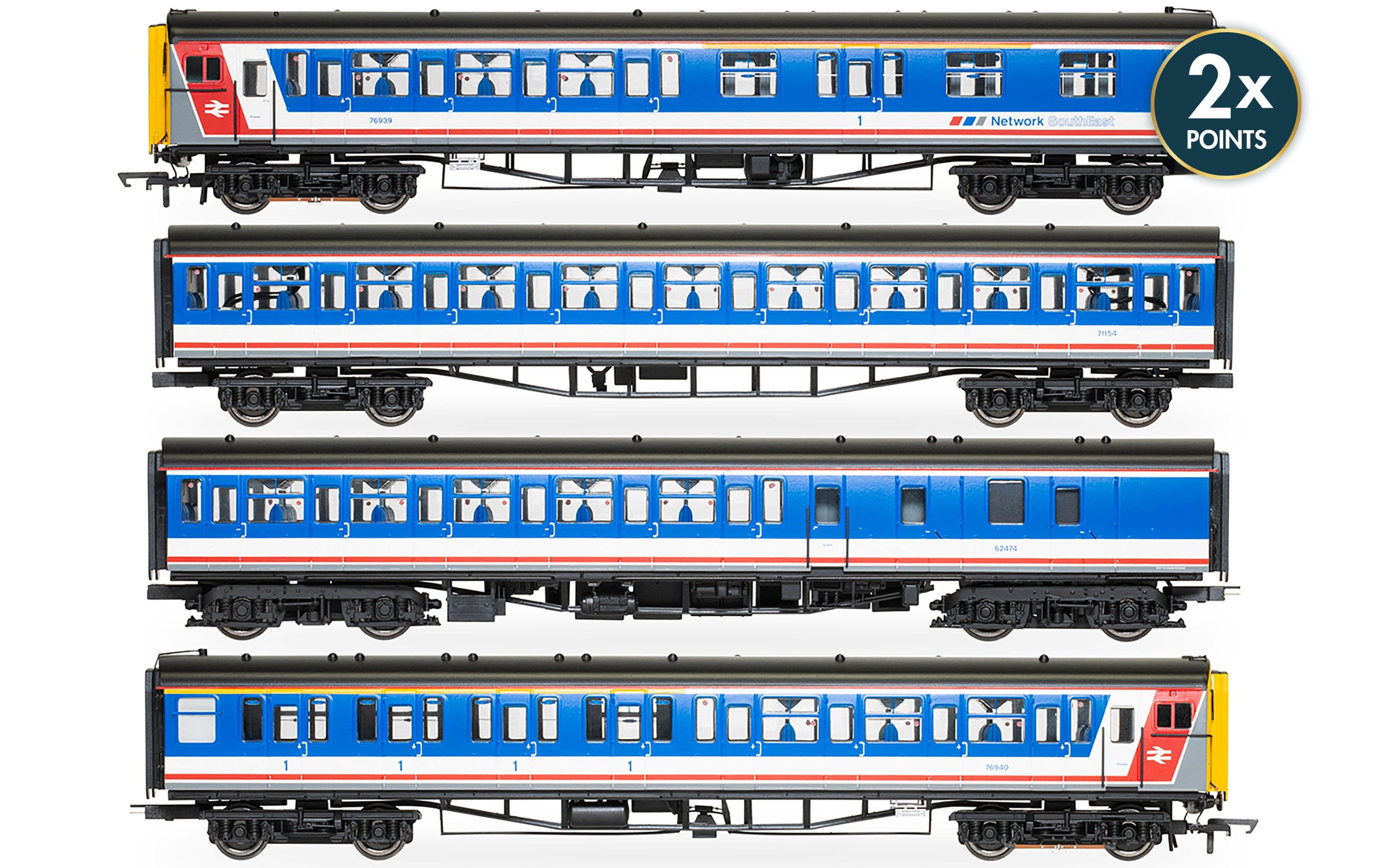 Network South East - Class 423 - 3193 '4 VEP' - Train Pack