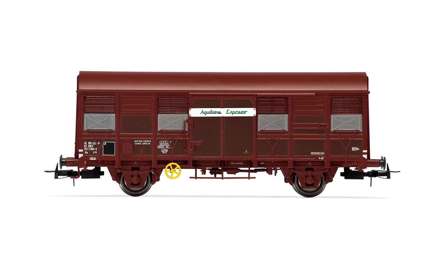 H6-34 JOUEF WAGON COUVERT A PAROI COULISSANTES | H6-34