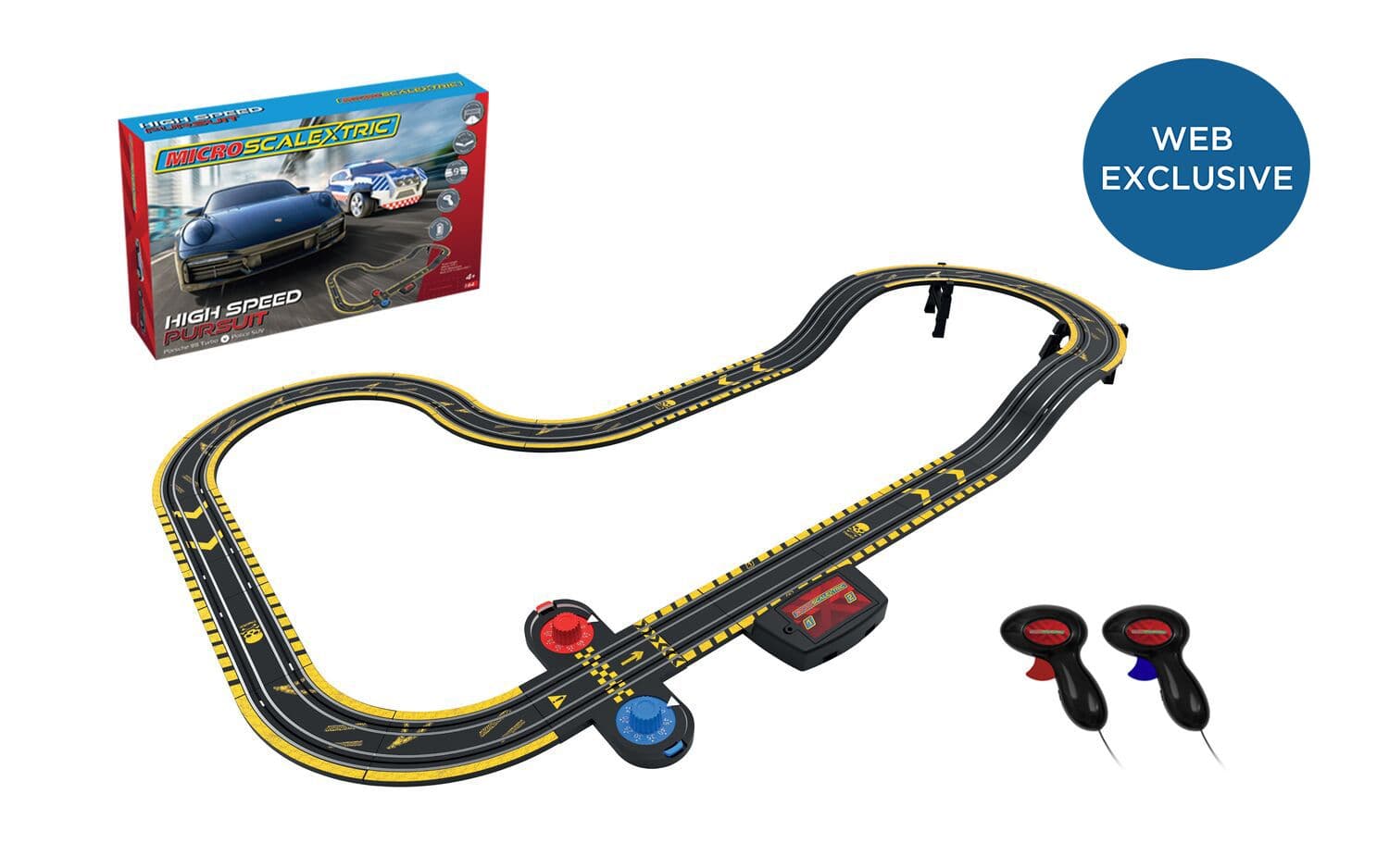 Micro Scalextric High Speed Pursuit Race Set