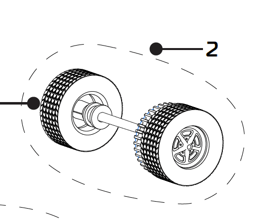 rear axle assy, REAR WHL AXLE ASSY C4176