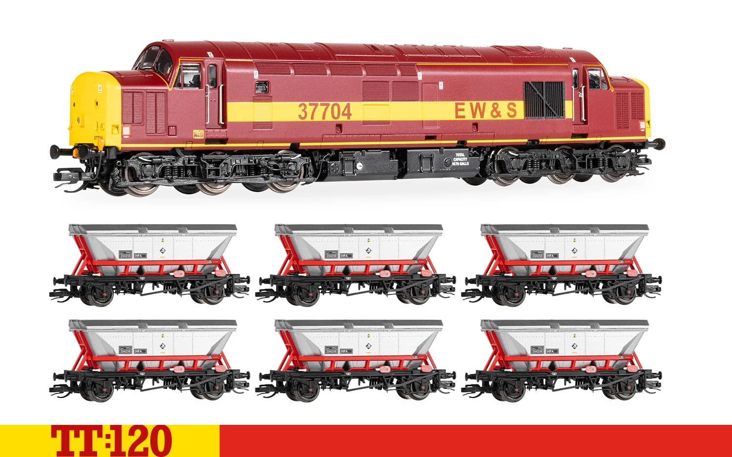 EWS Class 37 'Train &amp; Hopper Wagon' Bundles 