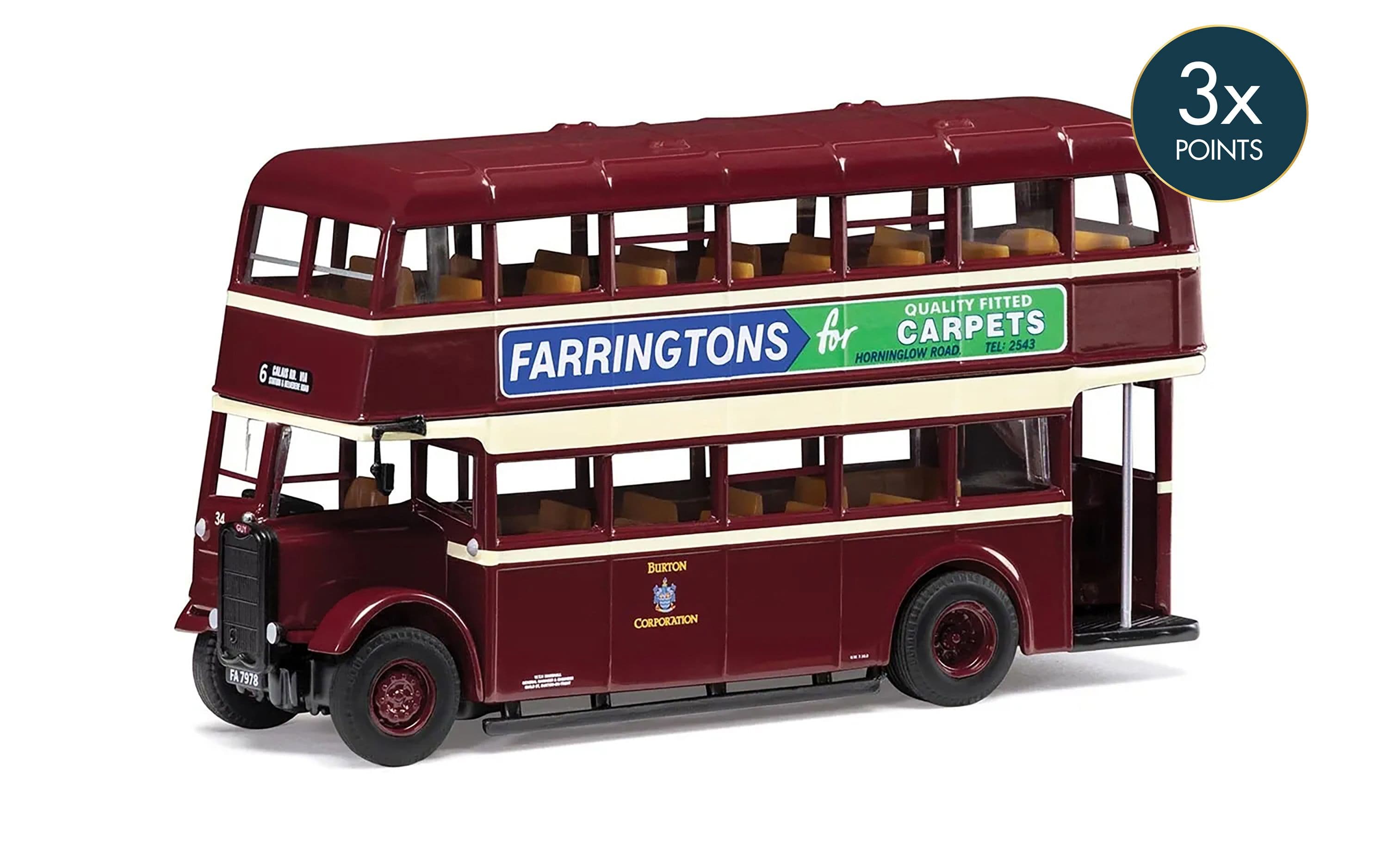 Guy Utility Bus- Burton Corporation- 6 Calais Rd via Station &amp; Belvedere Road