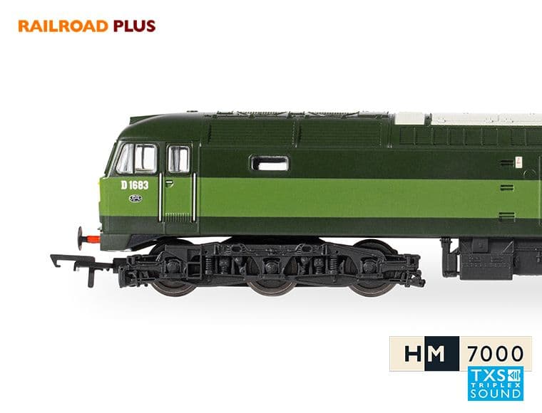 RailRoad Plus BR, Class 47, Co-Co, D1683 - Era 6 (Sound Fitted)