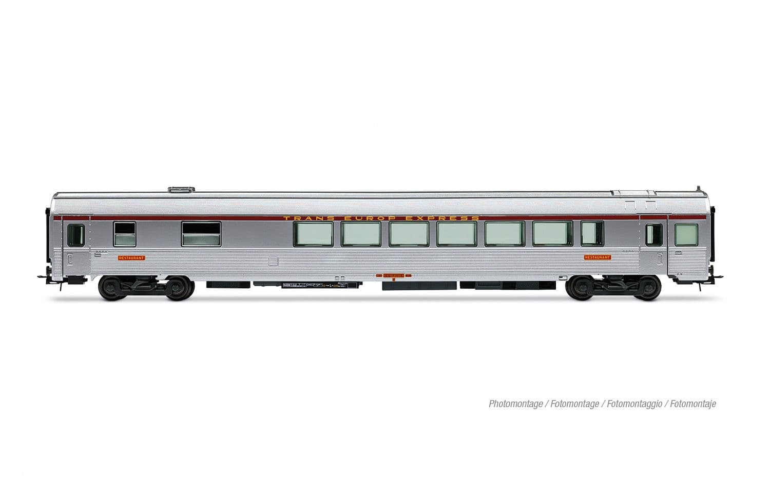 SNCF, 4-unit set of TEE "Mistral 69" coaches "Jules Verne", no. 1/2, ep. IV