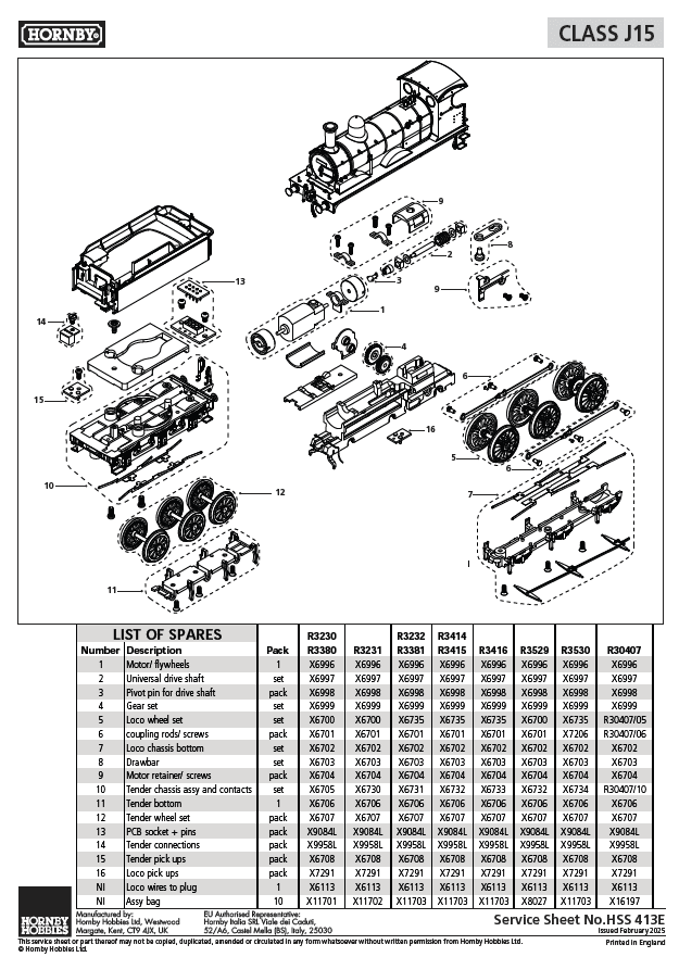 Great Eastern Railway - Class J15 - 564