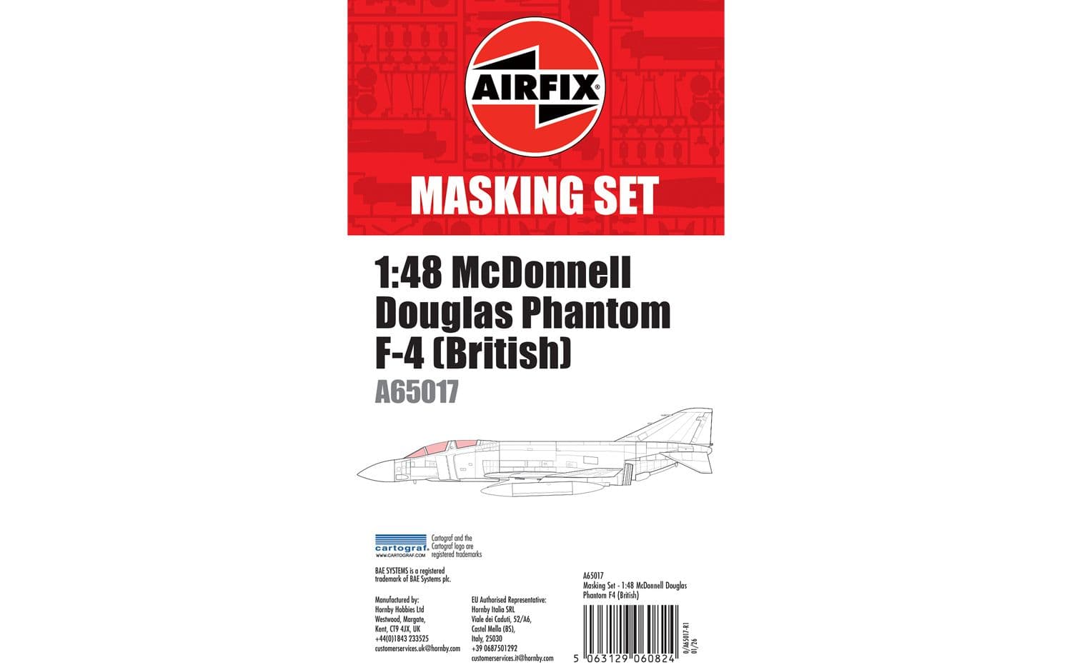 Masking Set - McDonnell Douglas Phantom F-4 (British)