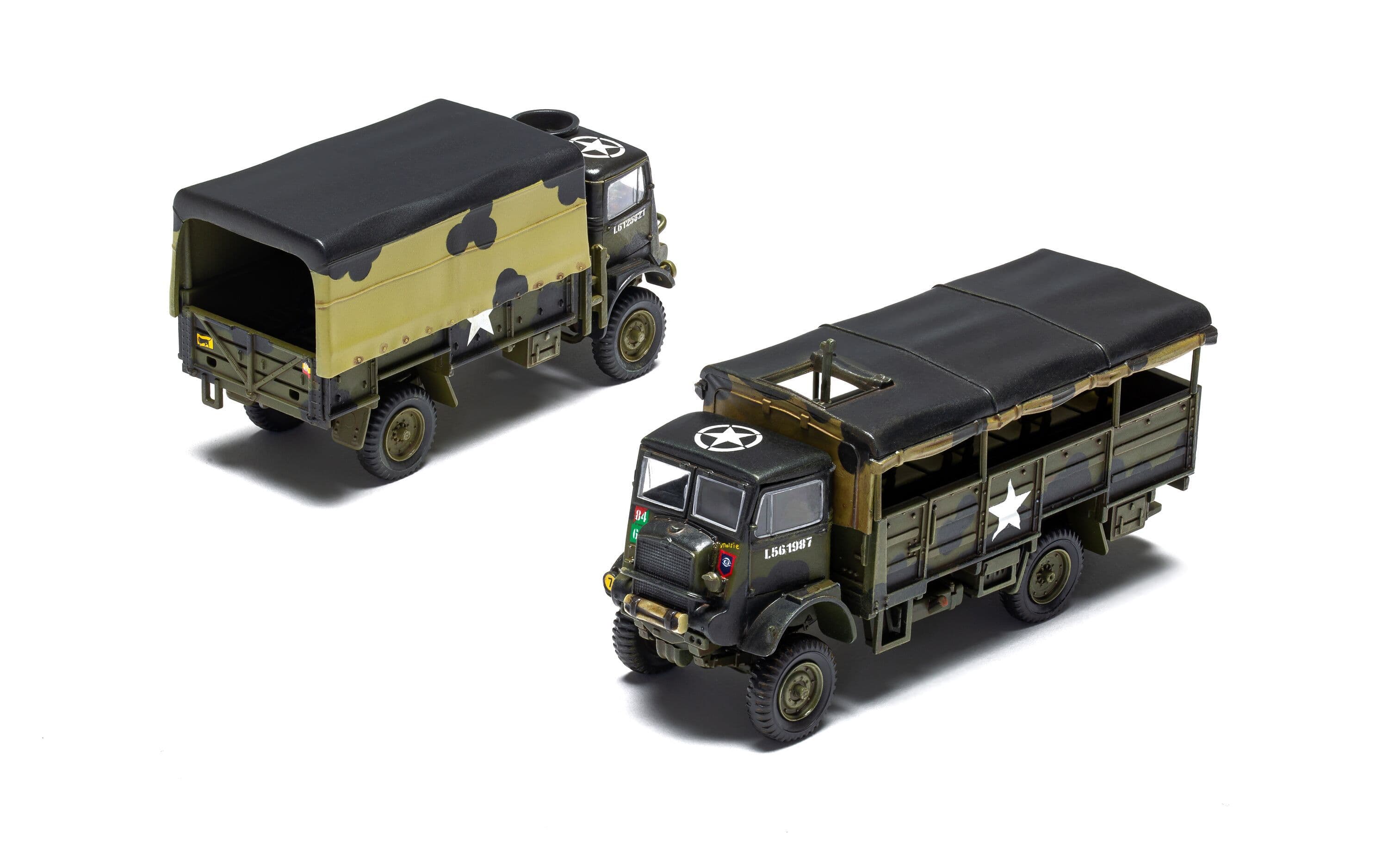 WWII 3-Ton G.S. and Troop Trucks