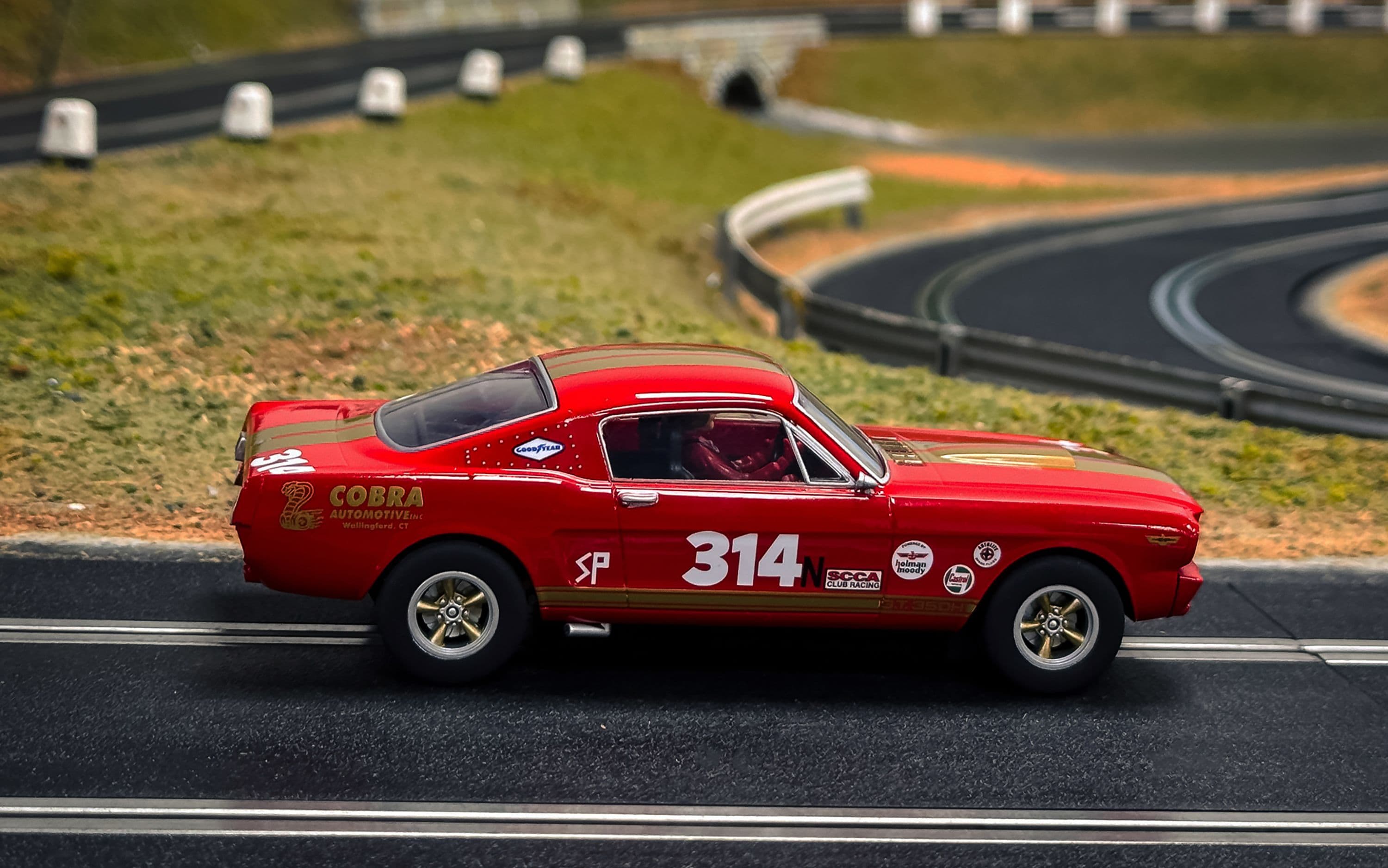 Shelby GT350H - Red and Gold