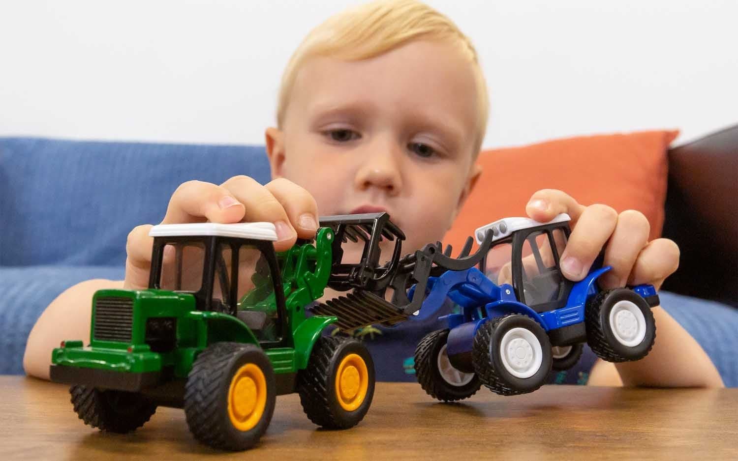 CHUNKIES Farm Tractor With Clamp