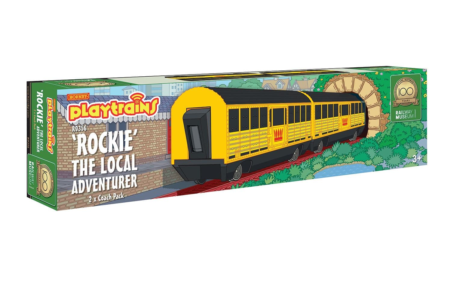 2 x Carrozze passeggeri del Treno Rockie