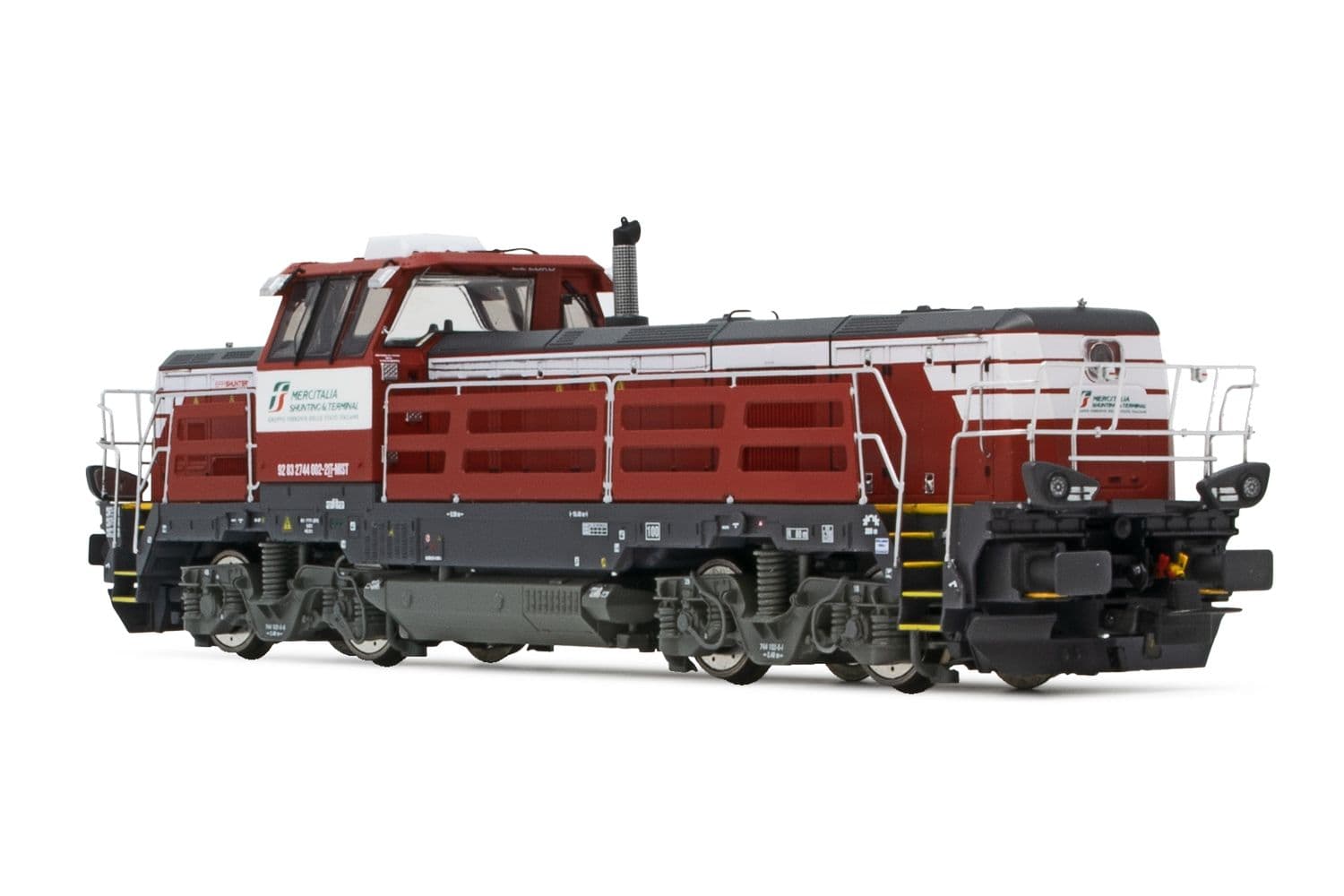 Mercitalia Shunting &amp; Terminal, Effishunter 1000 red/grey livery with white stripes, DCC Sound