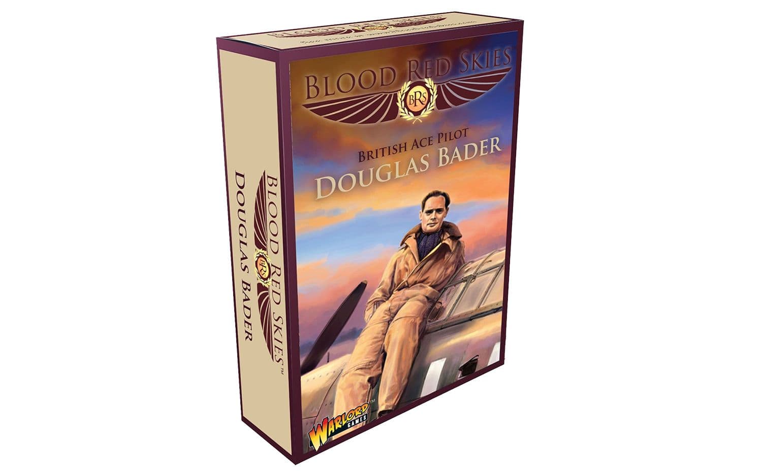 British Ace Pilot Douglas Bader 1:200 Hurricane WWII Mass Air Combat War Game