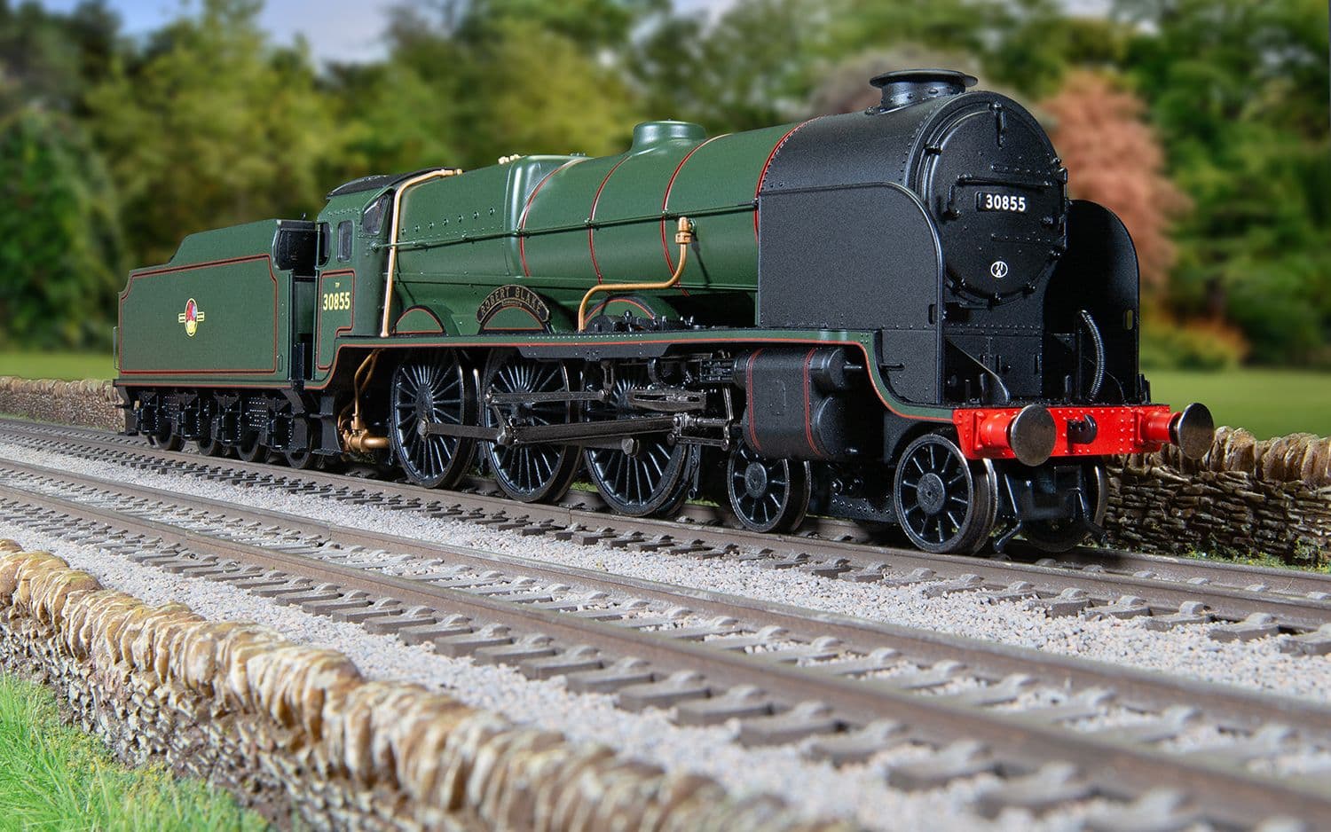  BR (Late), Lord Nelson Class, 4-6-0, 30855 'Robert Blake'
