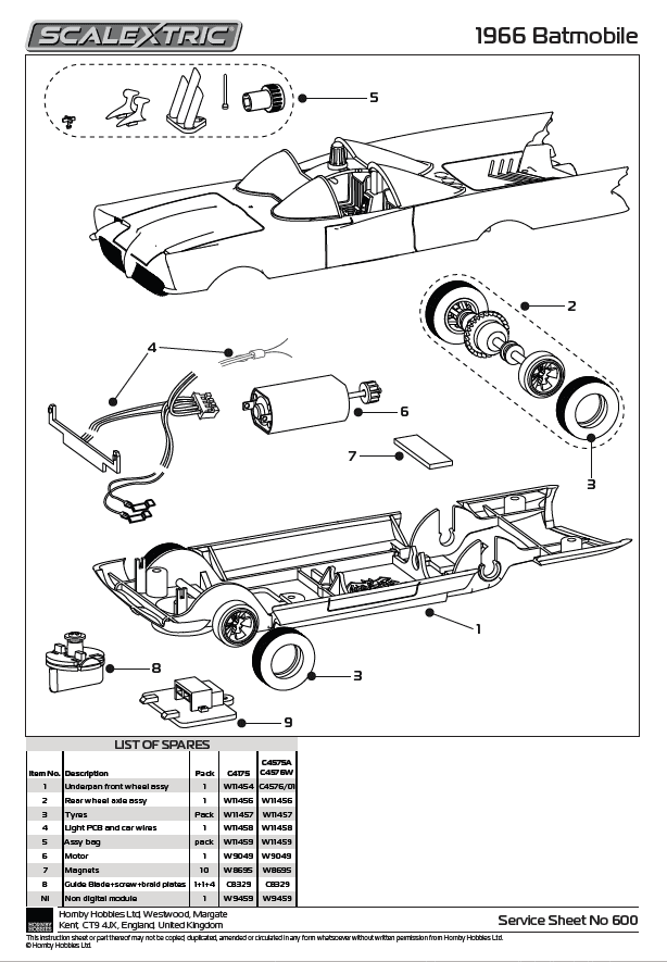 Batmobile - 1966 TV Series