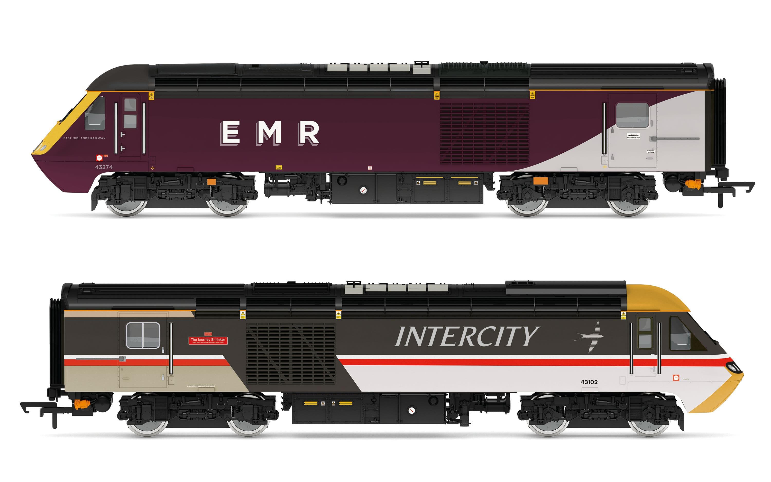 East Midlands Railway - Class 43 HST - EMR &amp; Intercity - Train Pack