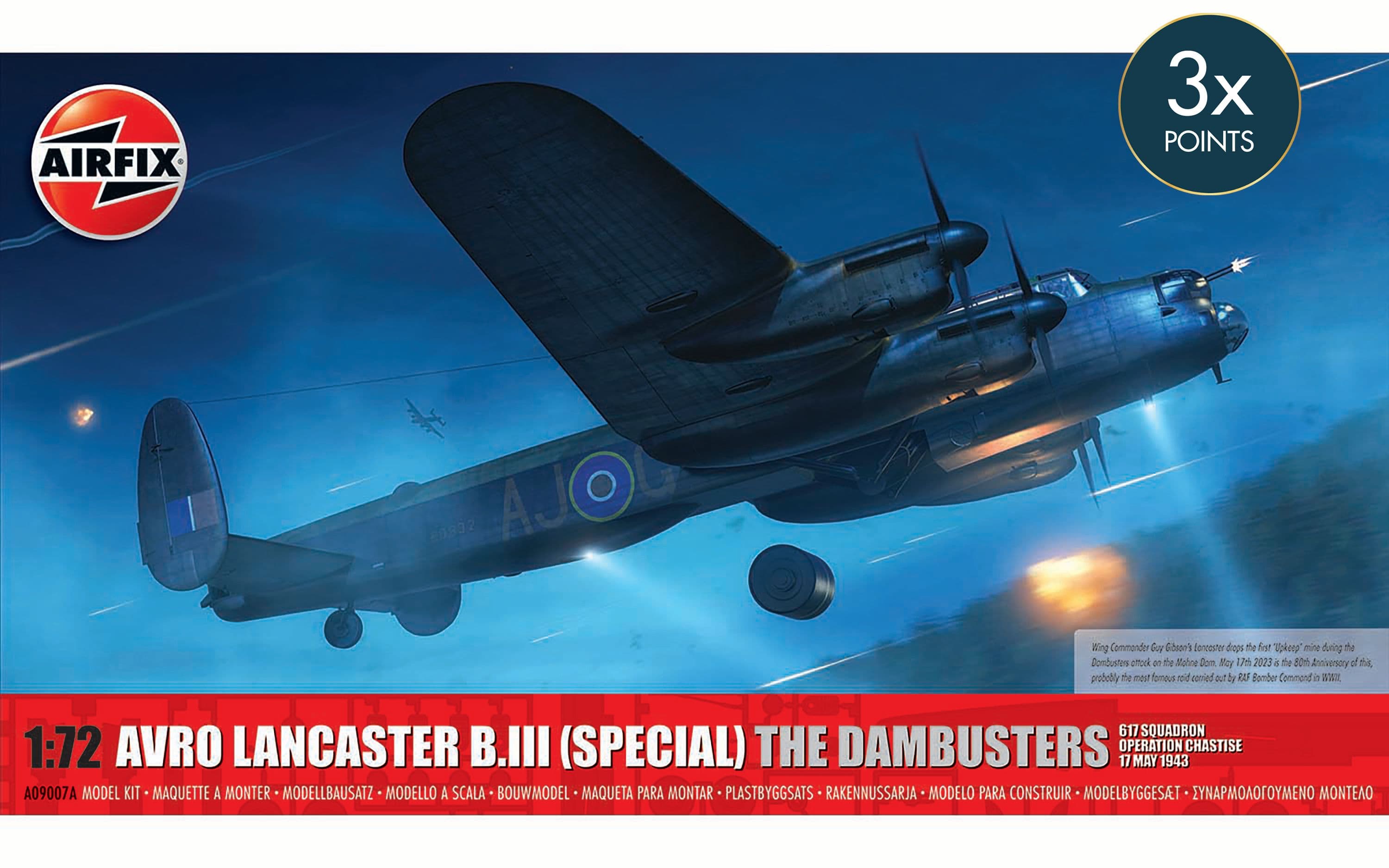 A09007A Avro Lancaster B.III (SPECIAL) 'THE DAMBUSTERS'