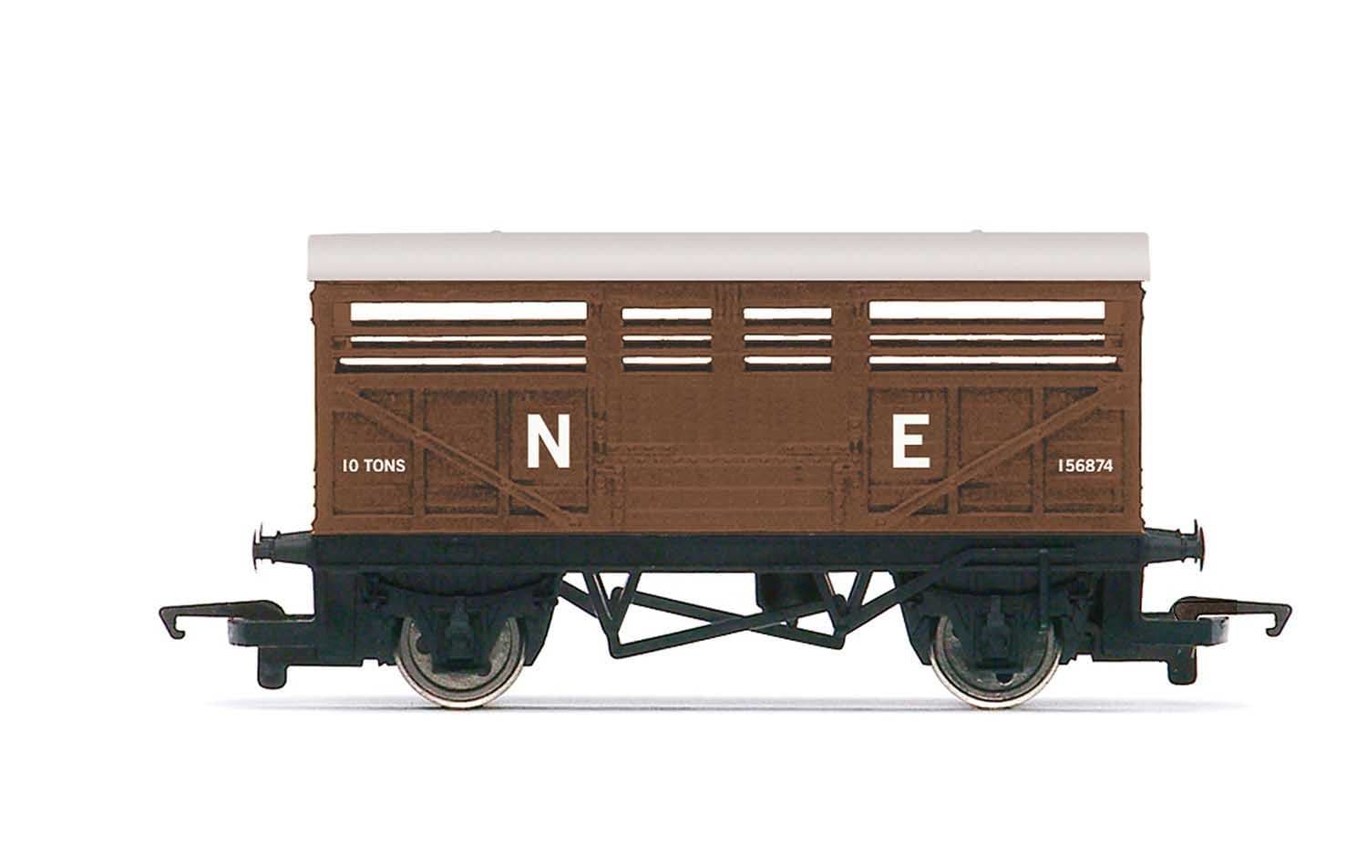 RailRoad LNER, Cattle Wagon - Era 3