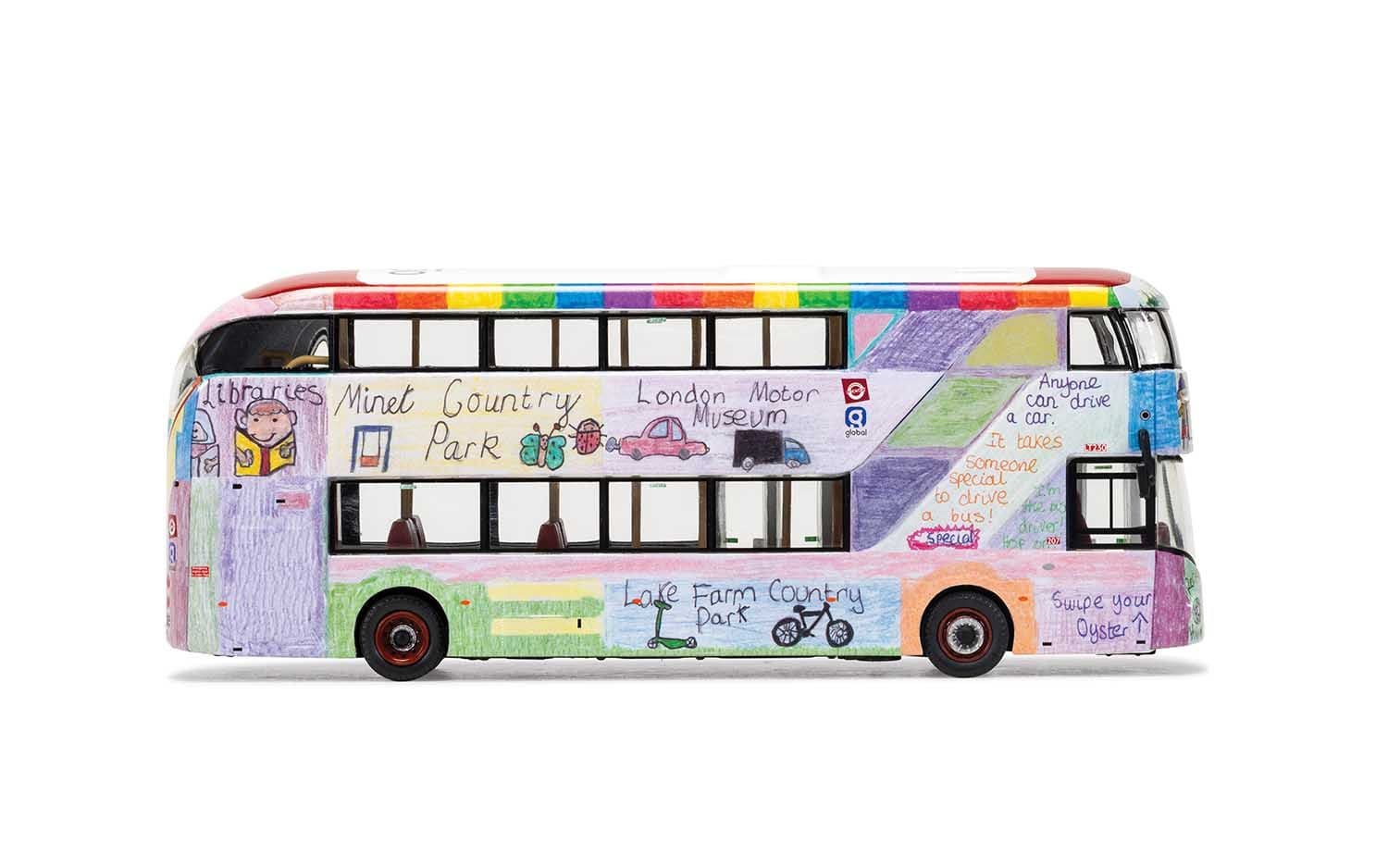 Wrightbus New Routemaster Arriva London LTZ 1230 Hackney Central Sehba Basras Our Hillingdon