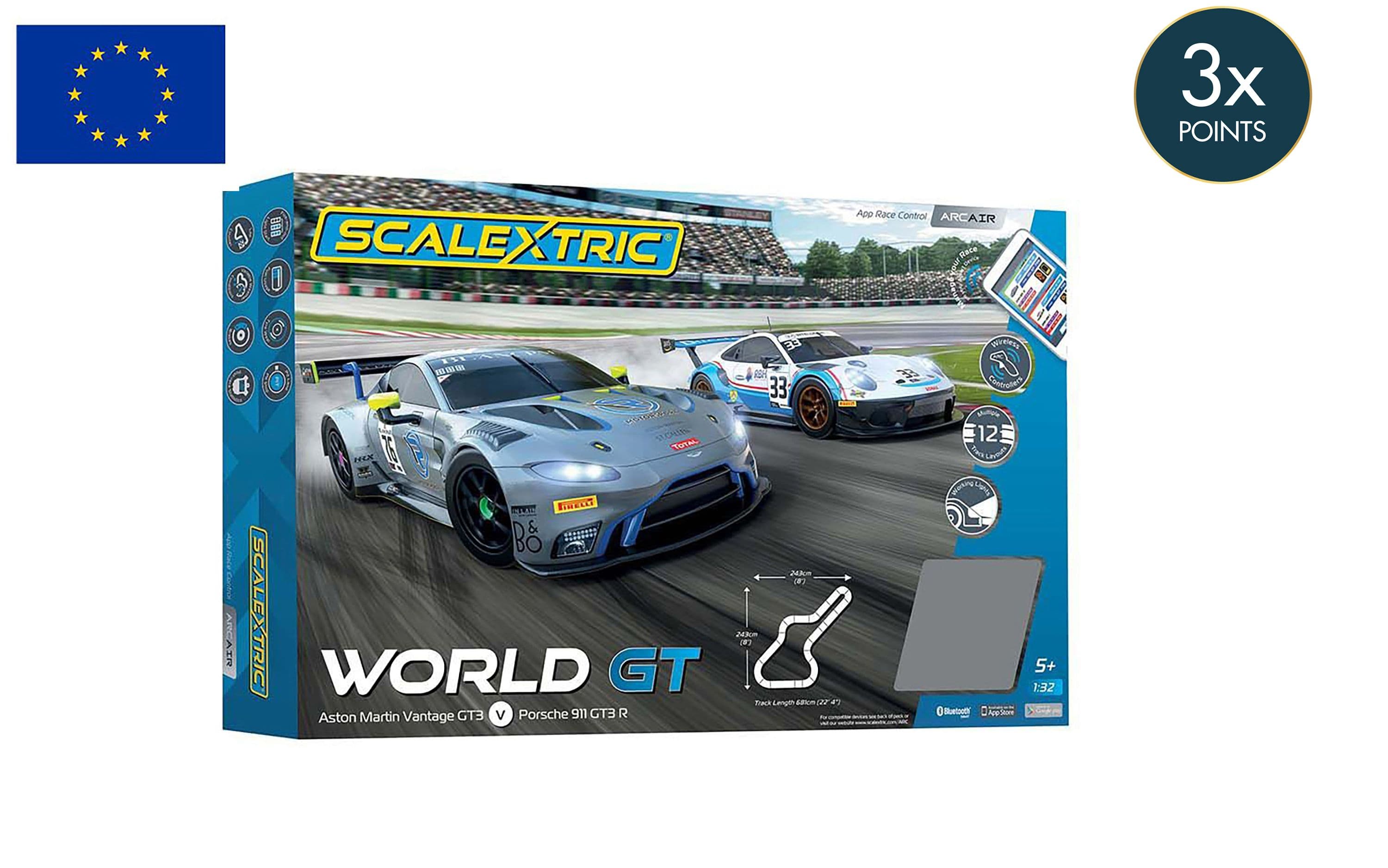Scalextric ARC AIR World GT Race Set (EU Plug)