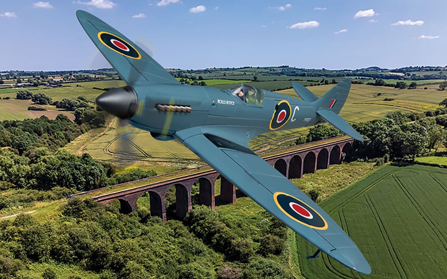 Supermarine Spitfire PR.XIX - G-RRGN PS853 - Rolls Royce Heritage Hangar