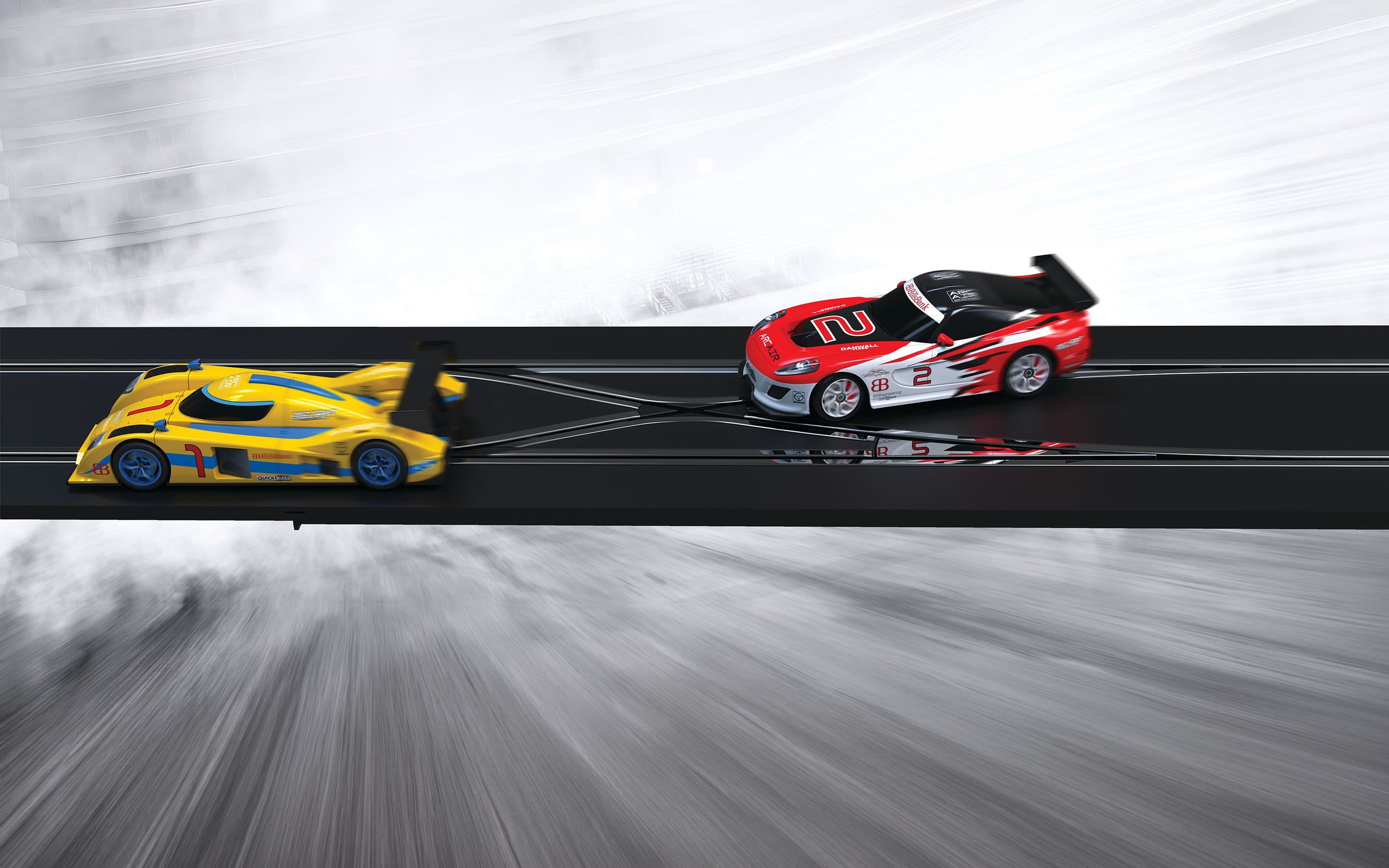 Scalextric Digital - Straight Lane Change Track
