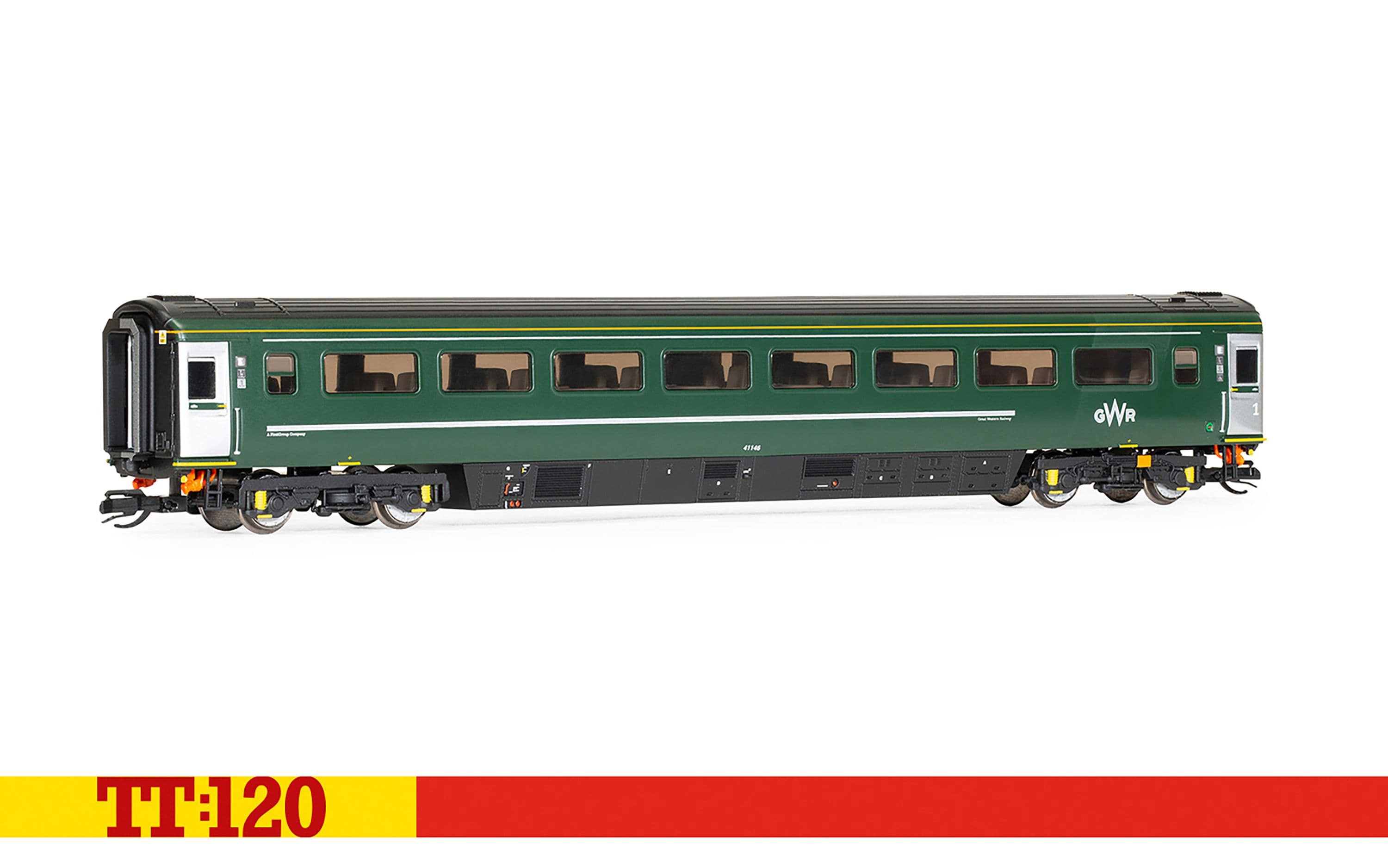 GWR, Mk3 Trailer First, 41146 - Era 11