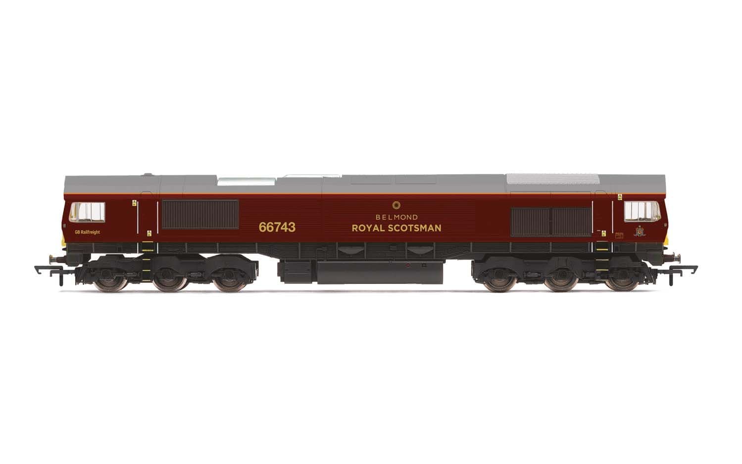 GBRf/Belmond Royal Scotsman, Class 66, Co-Co, 66743 – Era 11