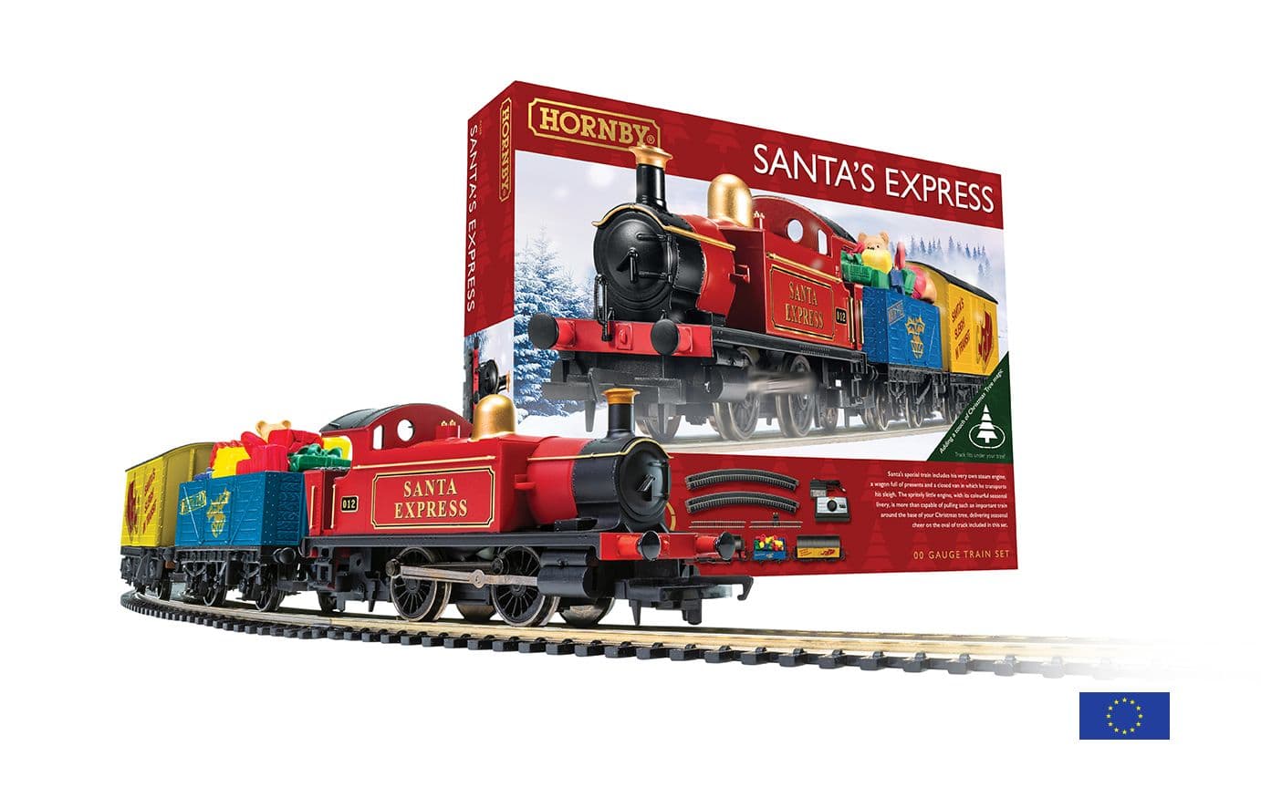 Santa's Express Zug Set - mit Euro-Stecker